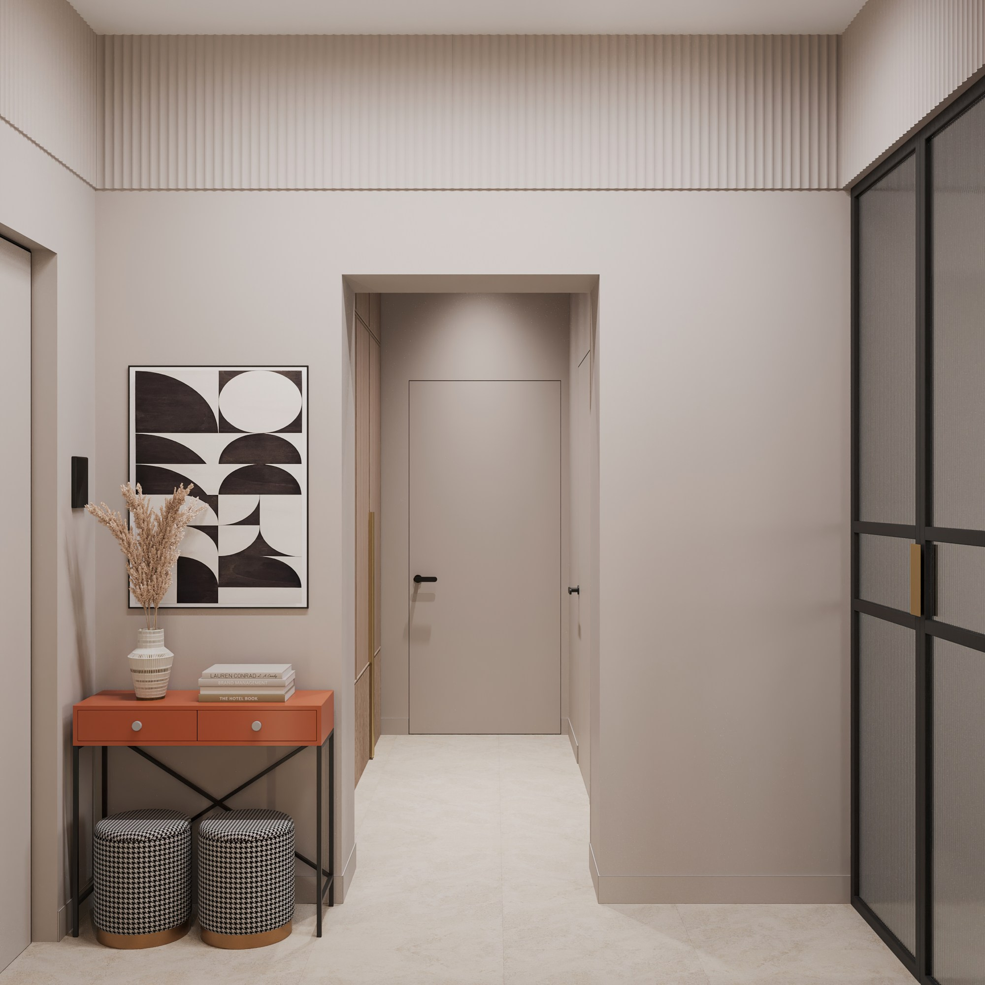 Первый этаж 2-х этажного дома. Интерьерный 3Д Визуализатор Маргарита Оберемко