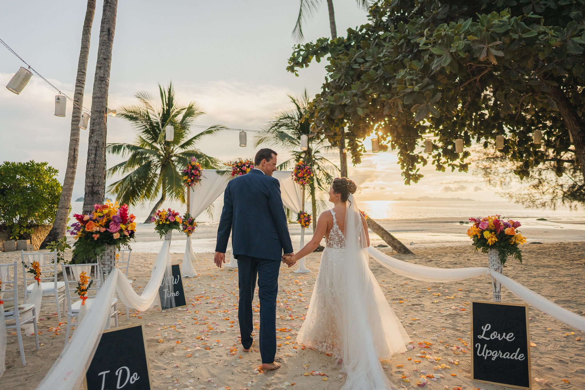 Louisa & Sascha 18.04.2025. Mariage à Koh Samui, en Thaïlande. Whatsapp: +66 94 3 650 301