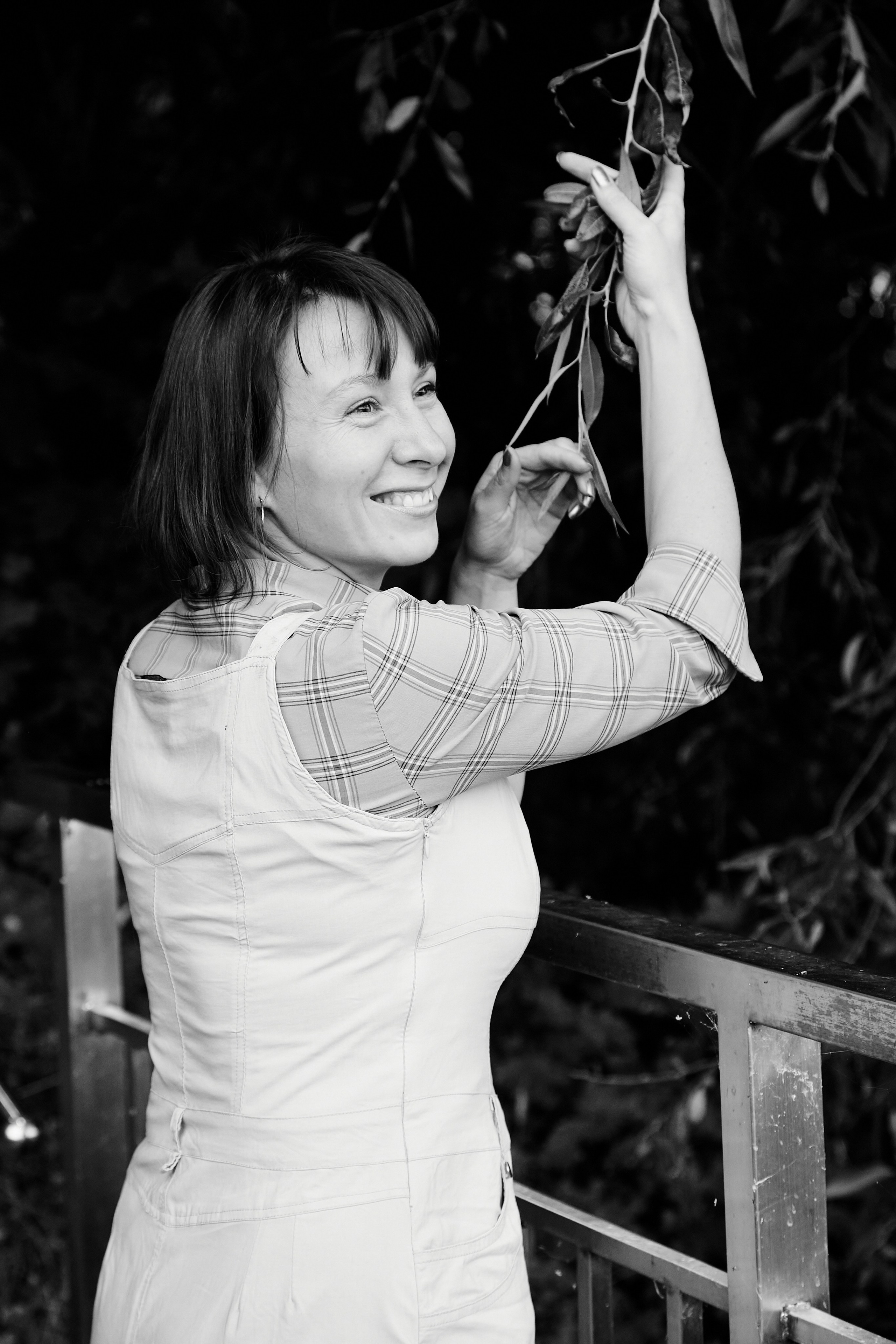 Портретная съемка в дендропарке. Фотограф Михаил Коган — Москва 89267284460