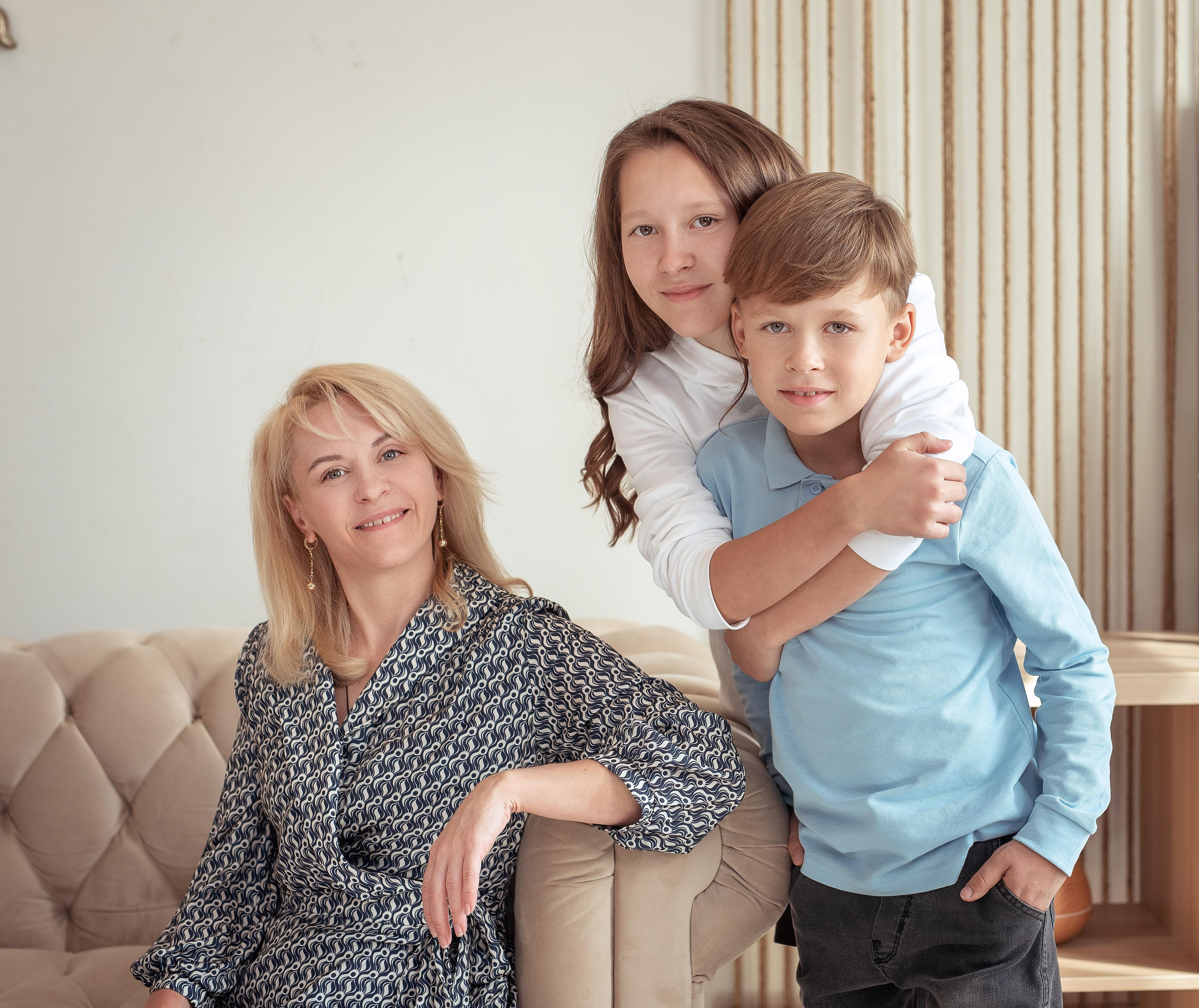 Семейный портрет. Фотограф в Алматы Новгородская Мария