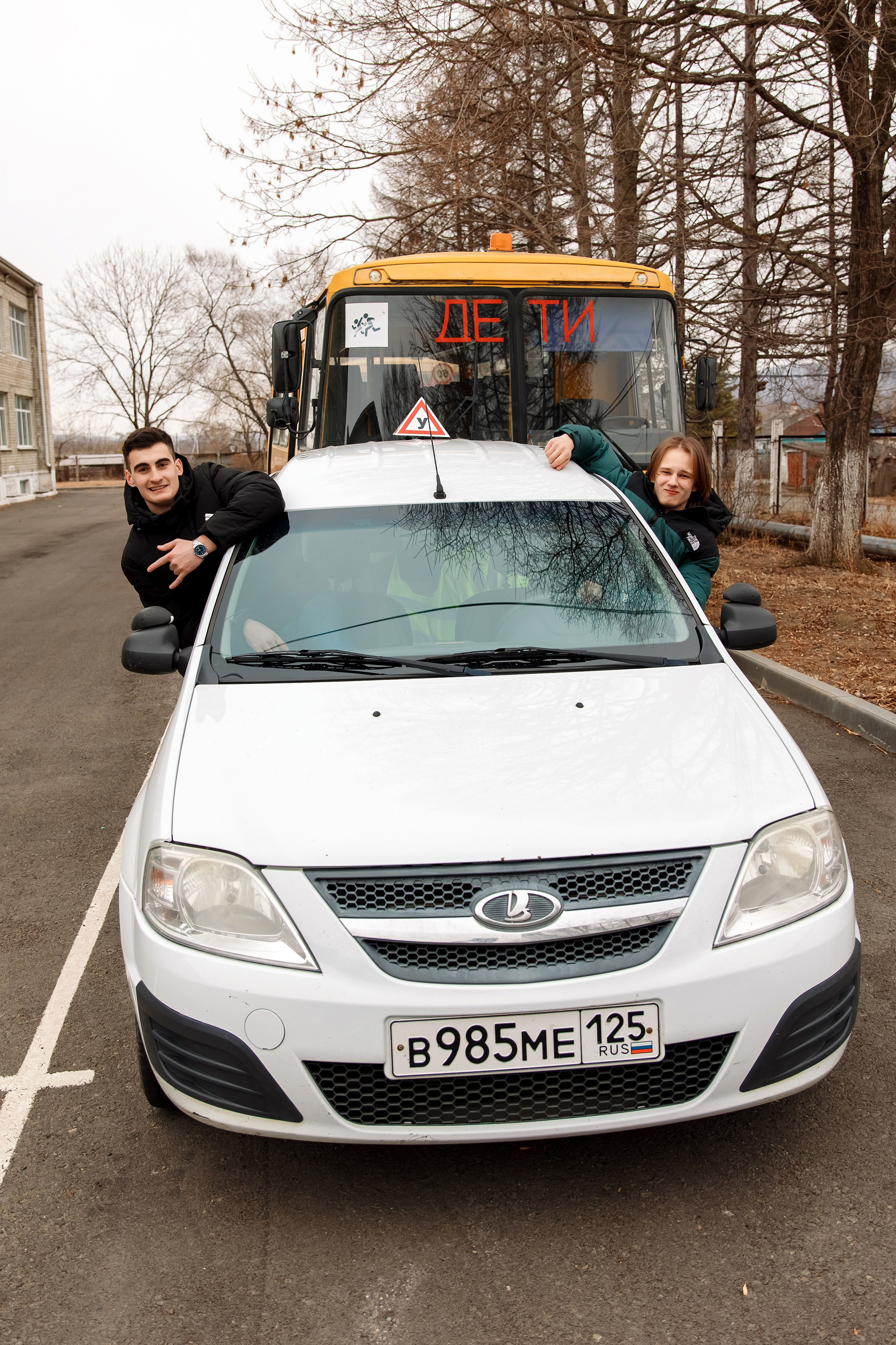 11 класс с. Барабаш. Фотограф Любовь Корниенко, Примоский край