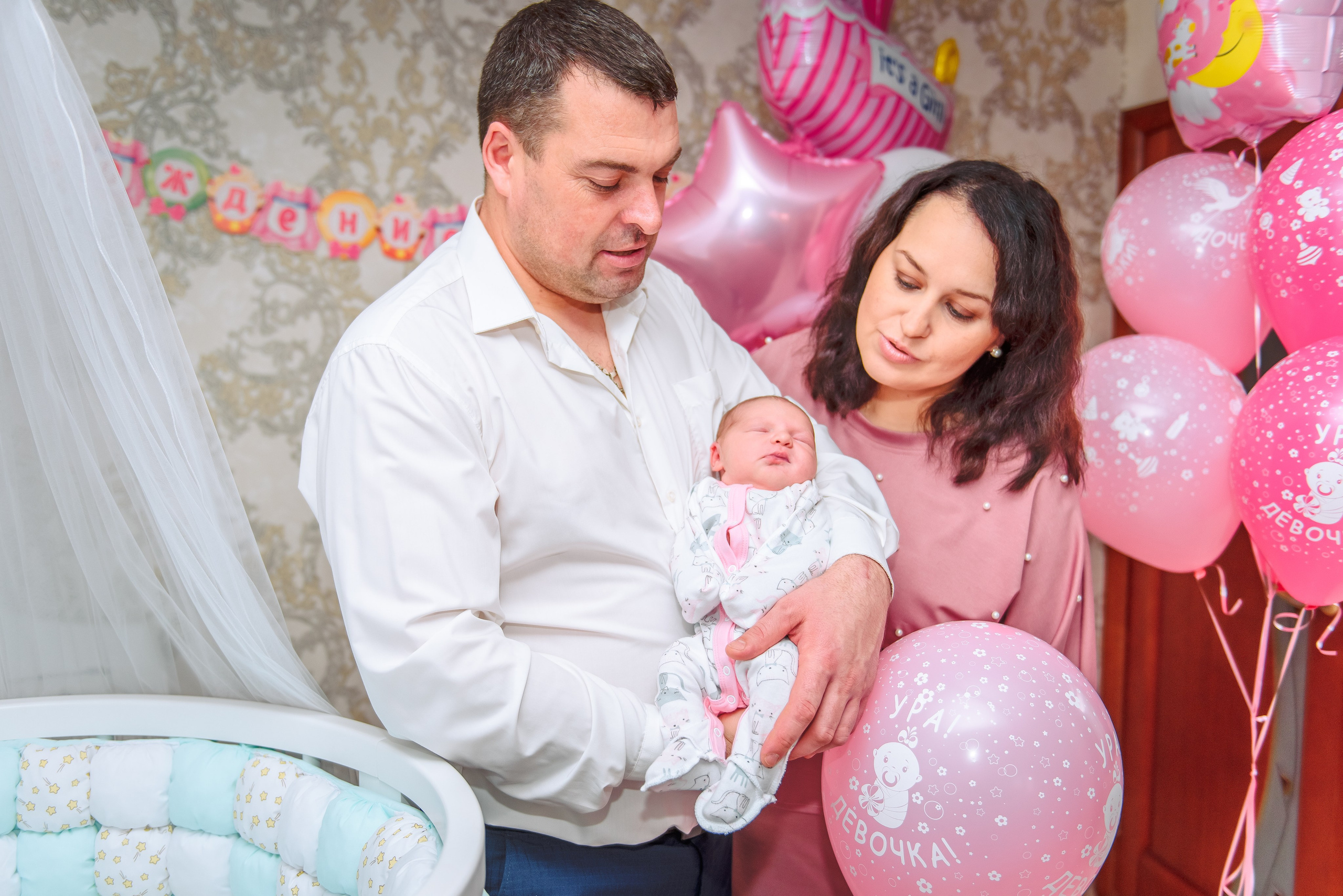 Выписка из роддома. Свадебный и семейный фотограф в Москве Юлия Винник