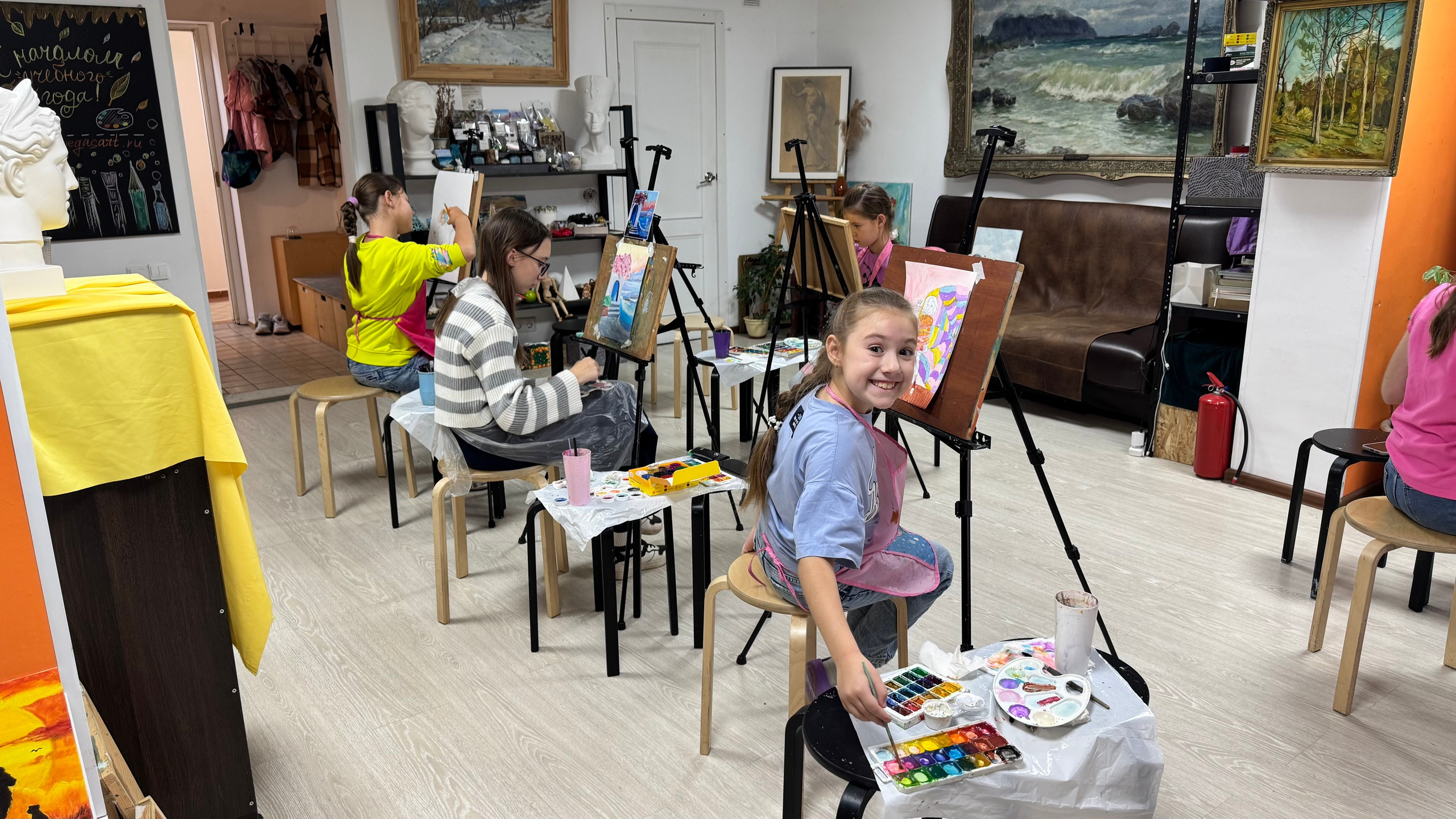 Детские. Арт-вечеринки и мастер-классы в Москве для взрослых и детей