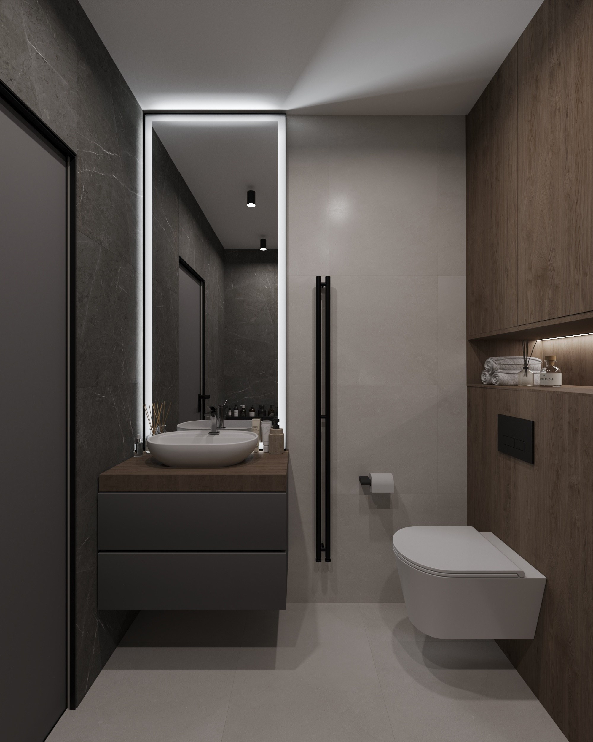 Дизайн-проект ЖК Любимово 2. Дизайн интерьеров, 3D визуализации