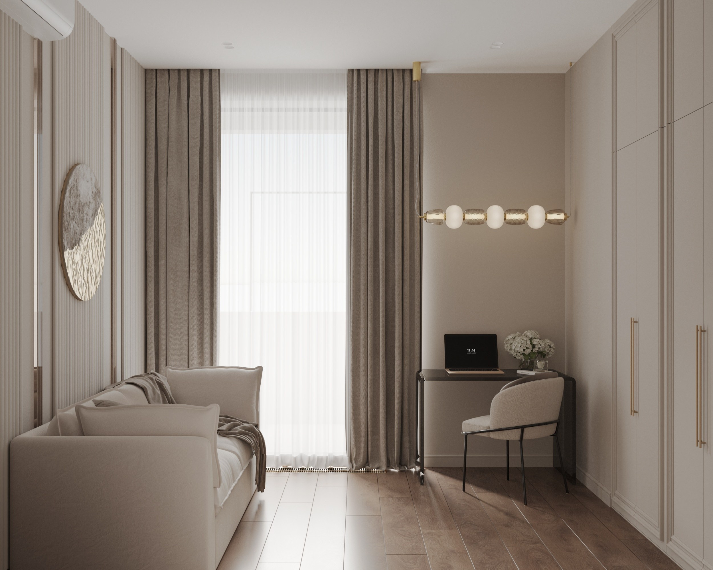 Дизайн-проект ЖК Foriver г. Москва. Дизайн интерьеров, 3D визуализации