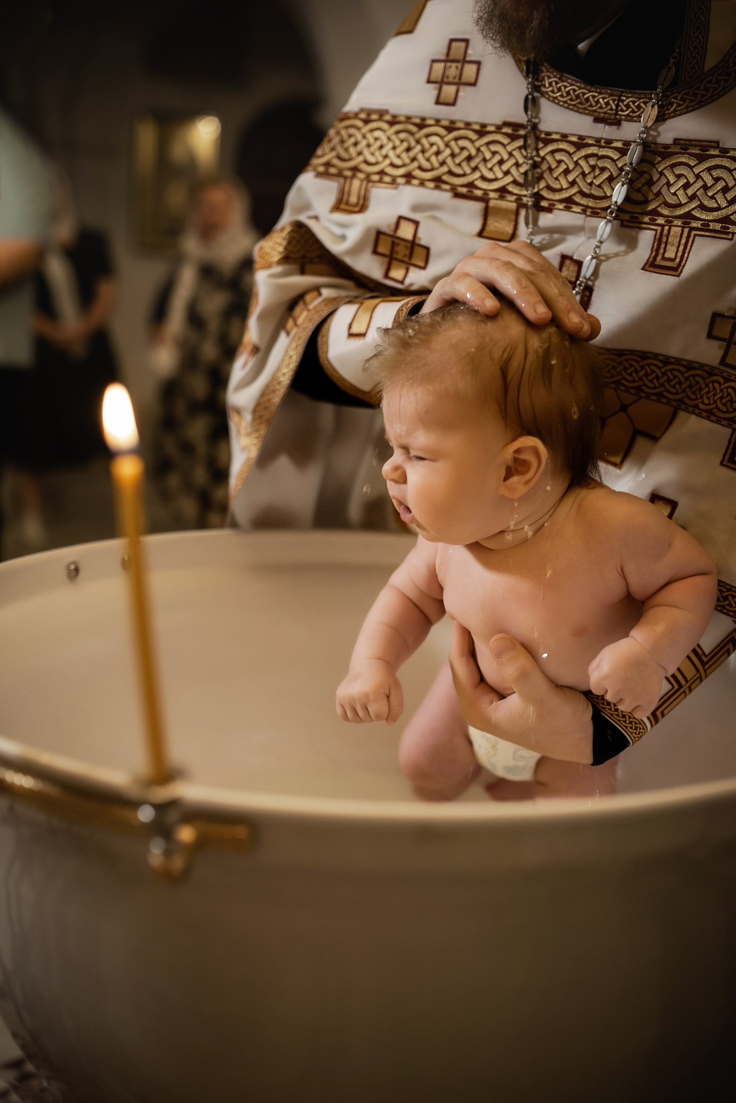 Крещение Алексея в Храме 40 Севастийских мучеников. Семейный фотограф в Ростове-на-Дону Татьяна Литвинова