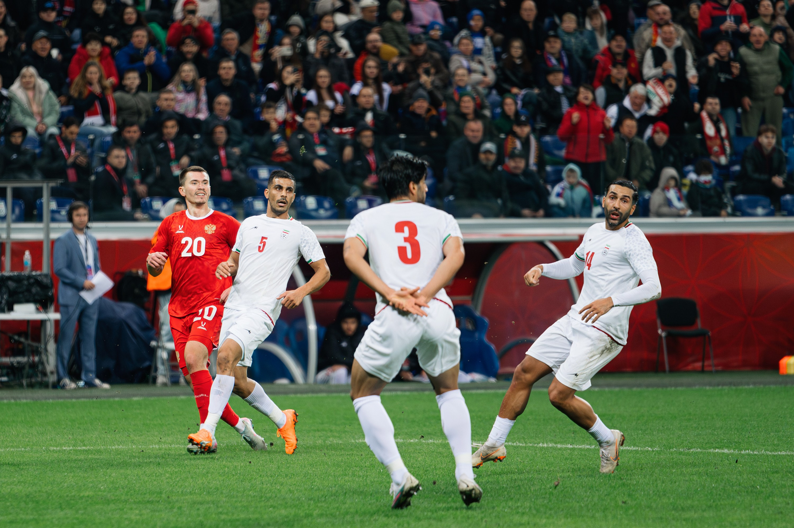 Матч Россия — Иран 2025. Фотограф в Волгограде Виталий Самойлов