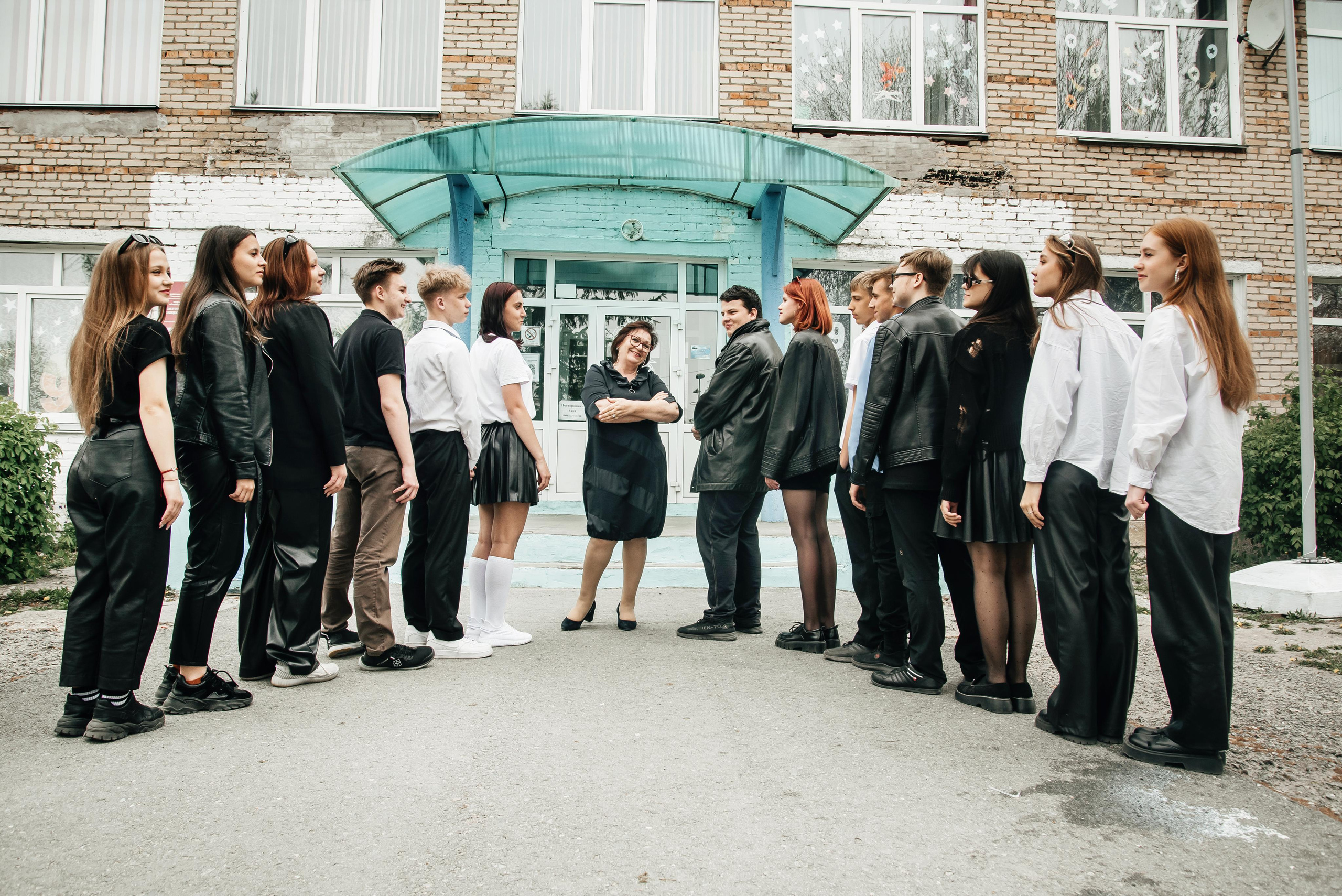 Съёмки в школе. Выпускные альбомы. Южноуральск