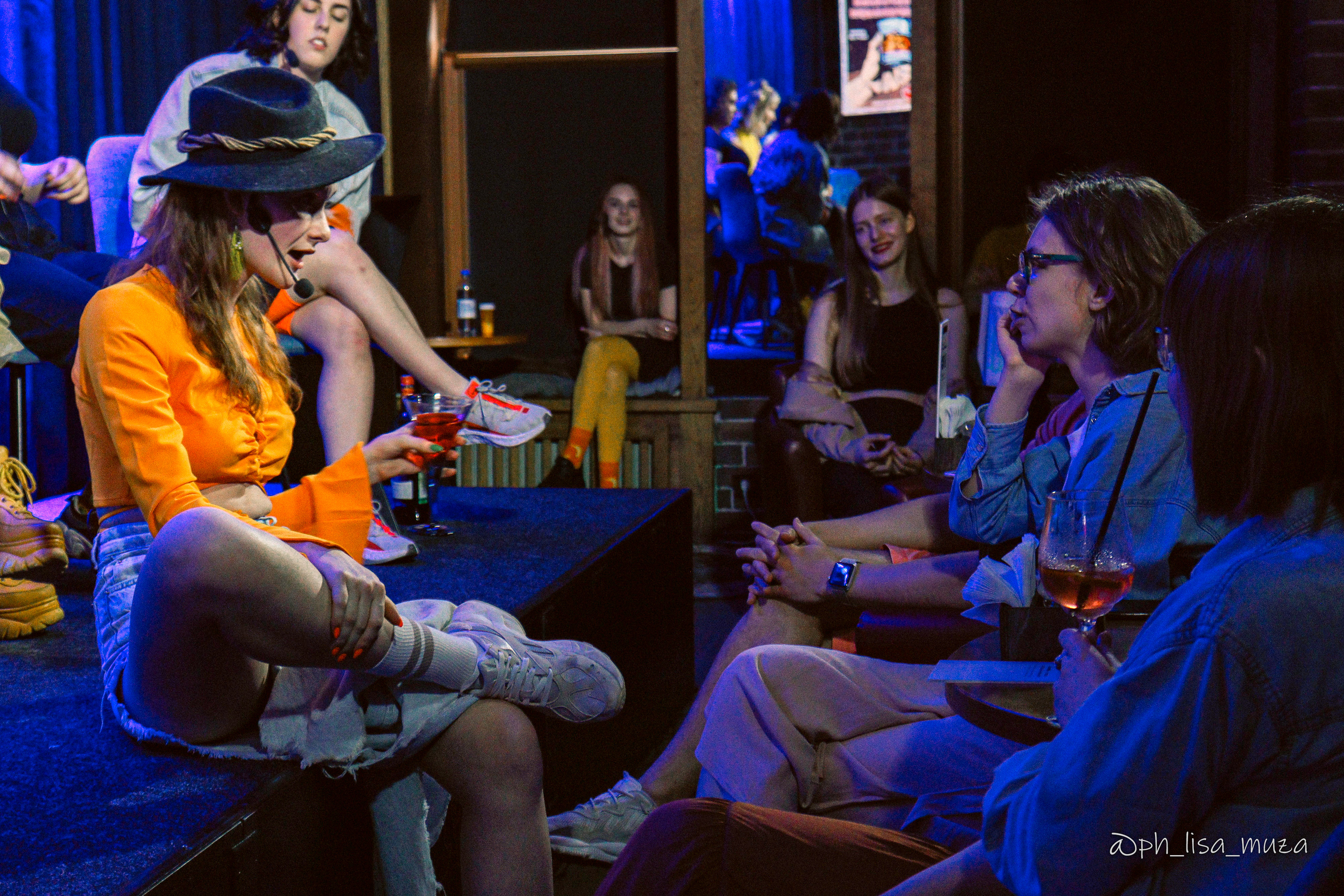 Импров. команда «Разрывные» (июнь 2022). Ph_lisa_muza