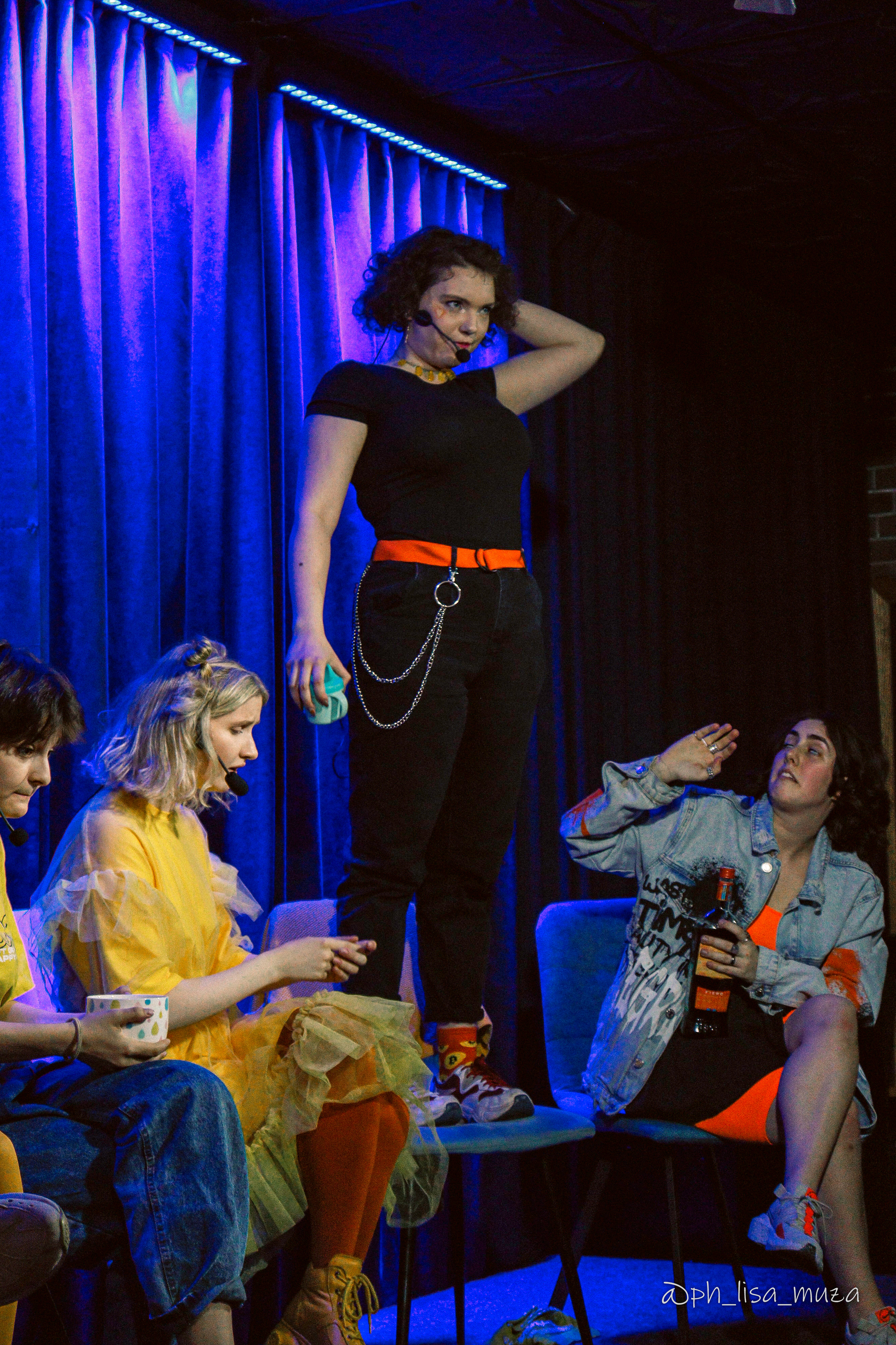 Импров. команда «Разрывные» (июнь 2022). Ph_lisa_muza