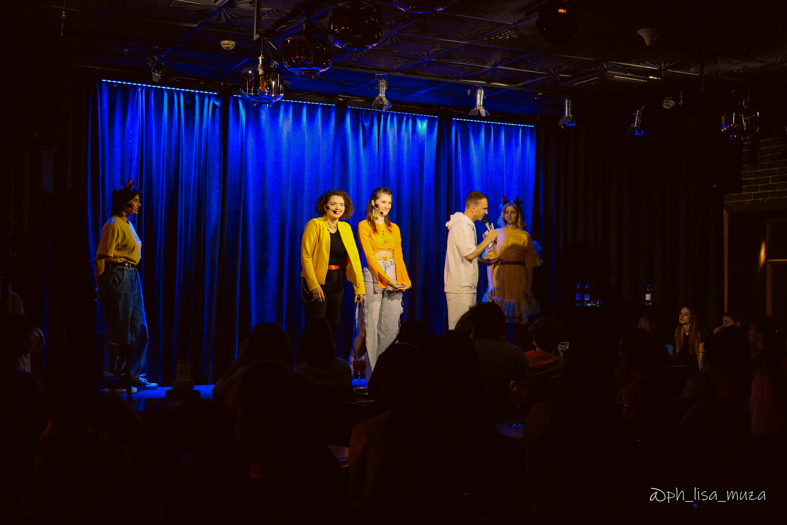 Импров. команда «Разрывные» (июнь 2022). Ph_lisa_muza