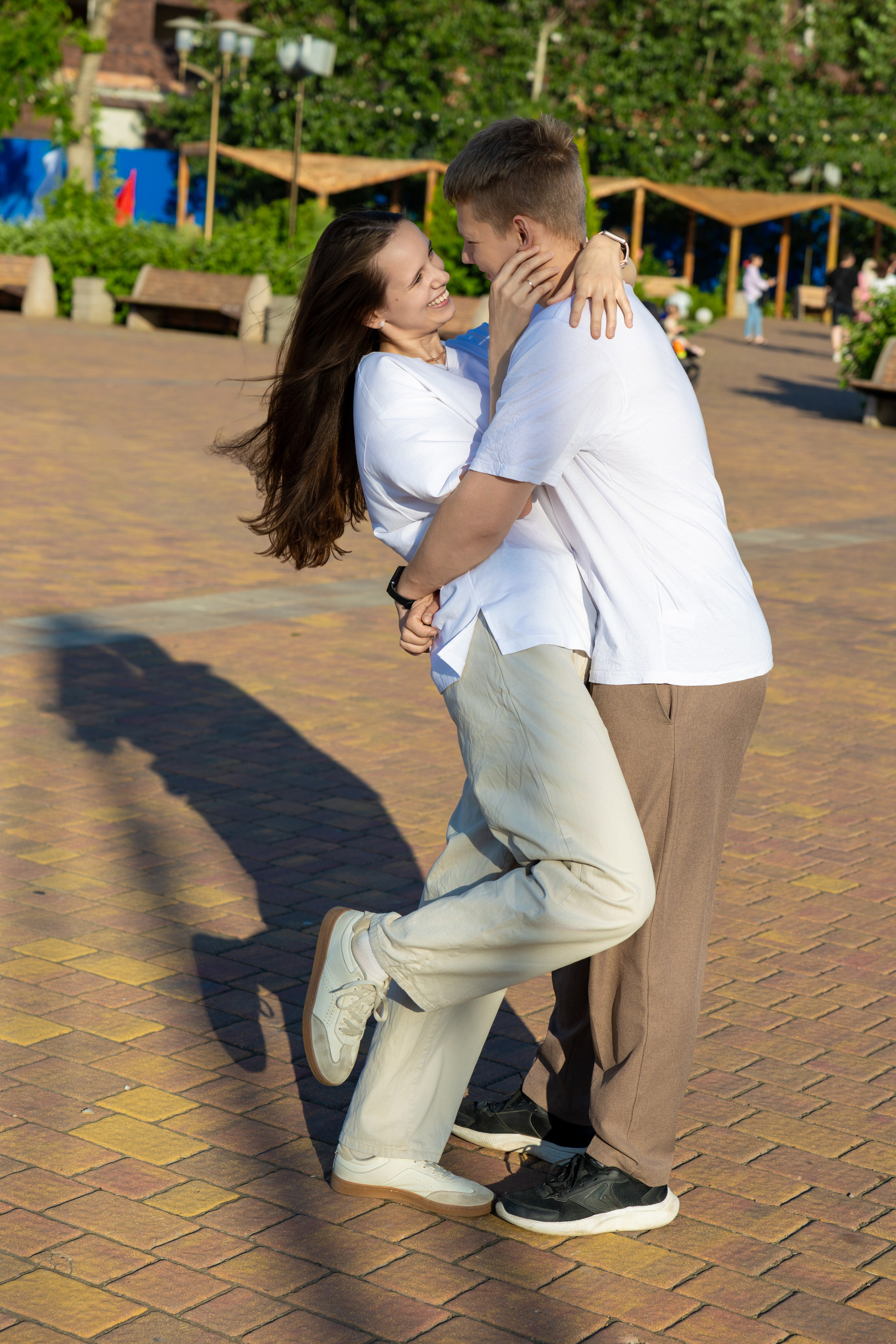 Love Story. Прогулка в парке. Фотограф Максим Калинченко