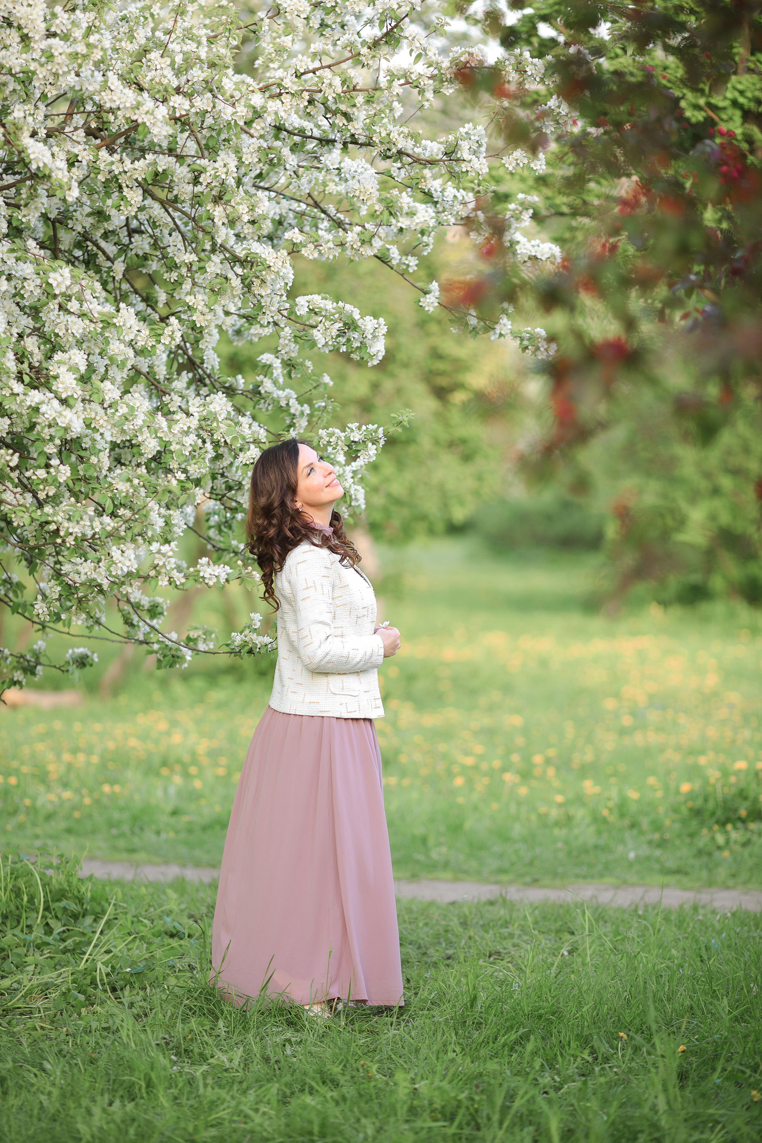 Фотосъемки в цветущих садах. Свадебный и семейный фотограф Спб Бошман Ирина
