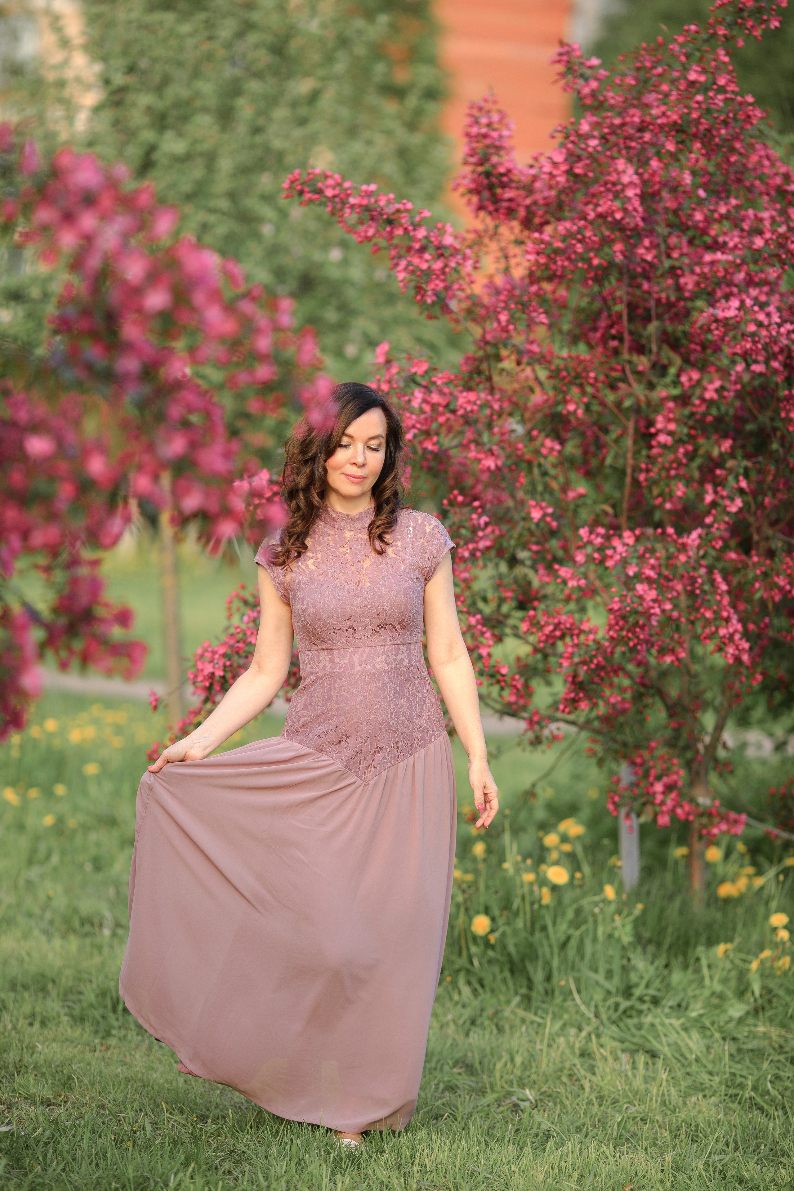 Фотосъемки в цветущих садах. Свадебный и семейный фотограф Спб Бошман Ирина