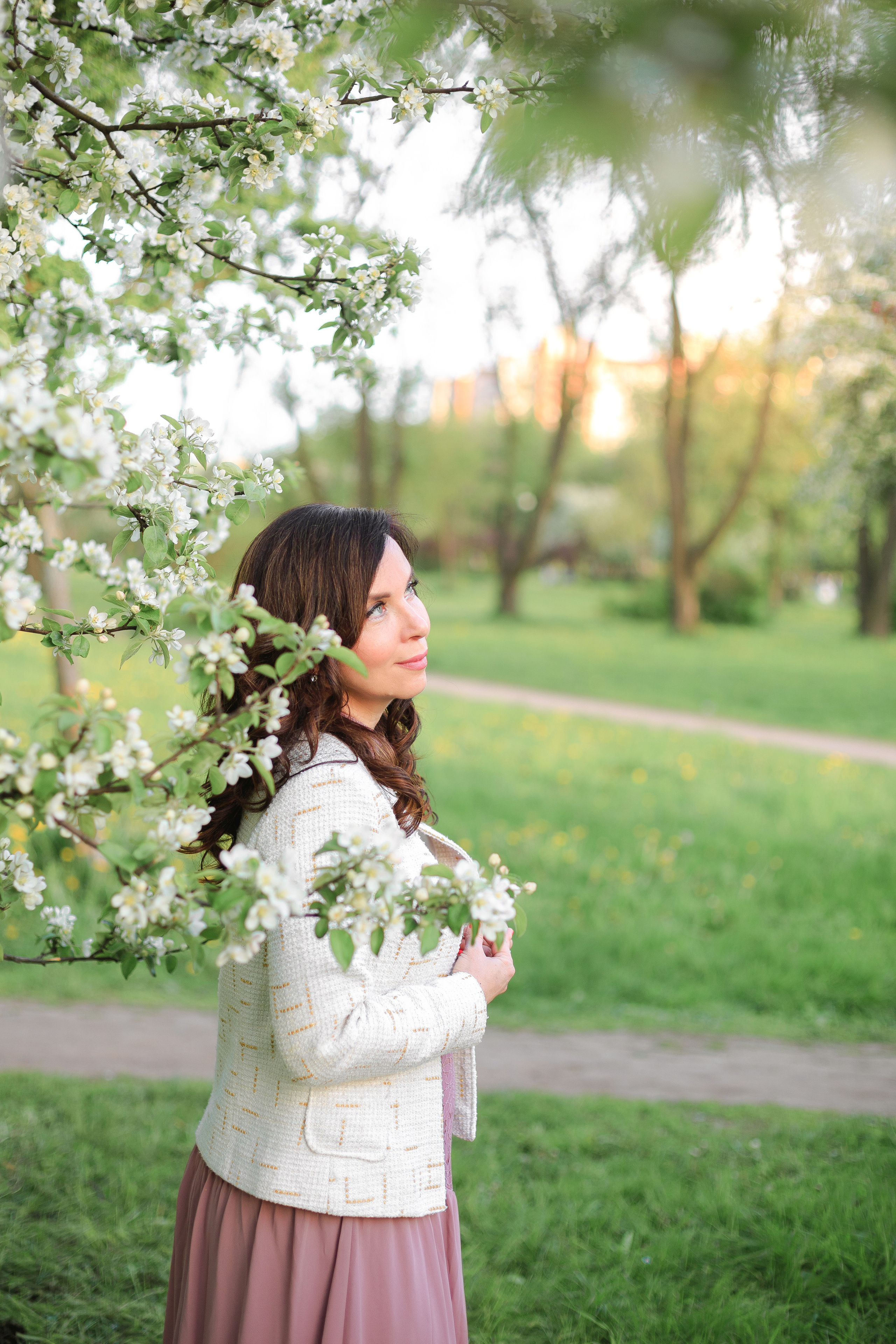 Фотосъемки в цветущих садах. Свадебный и семейный фотограф Спб Бошман Ирина