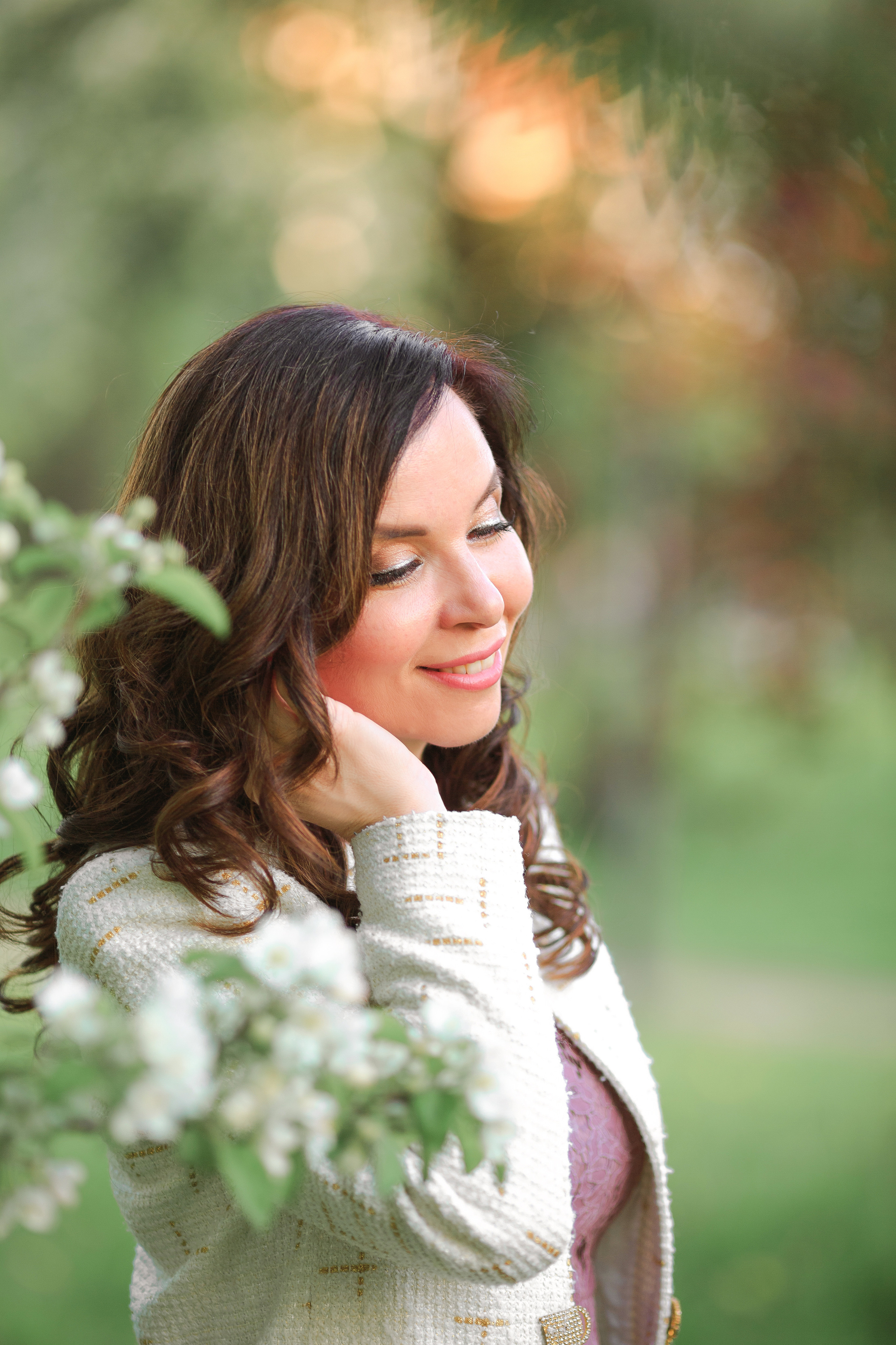 Фотосъемки в цветущих садах. Свадебный и семейный фотограф Спб Бошман Ирина