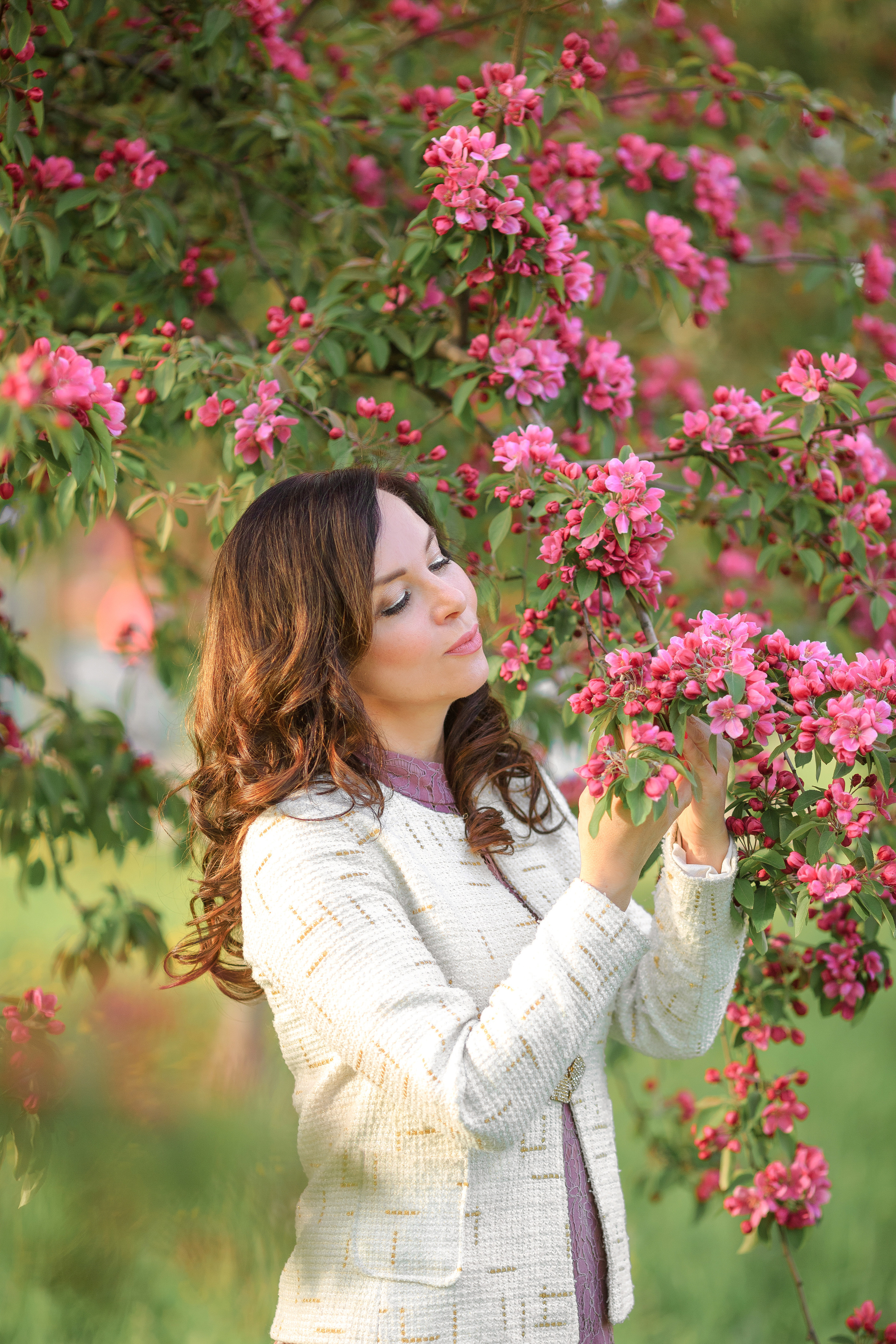 Фотосъемки в цветущих садах. Свадебный и семейный фотограф Спб Бошман Ирина