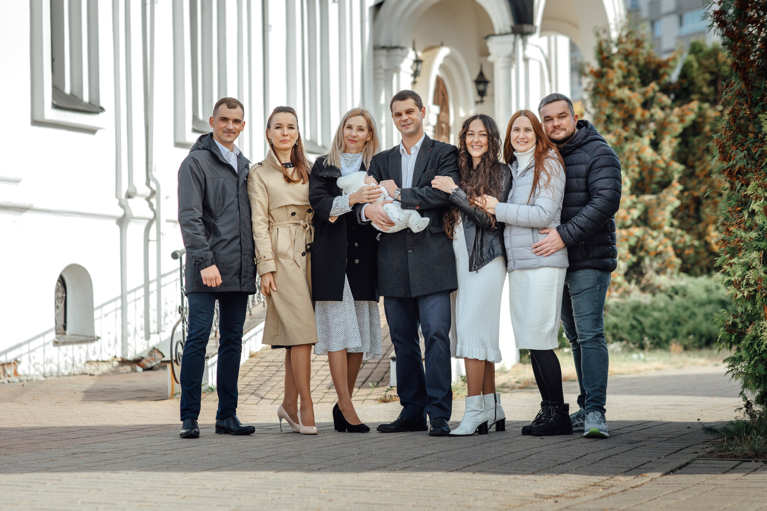 Крещение Тимура храм иконы Всех Скорбящих Радость, октябрь 2024