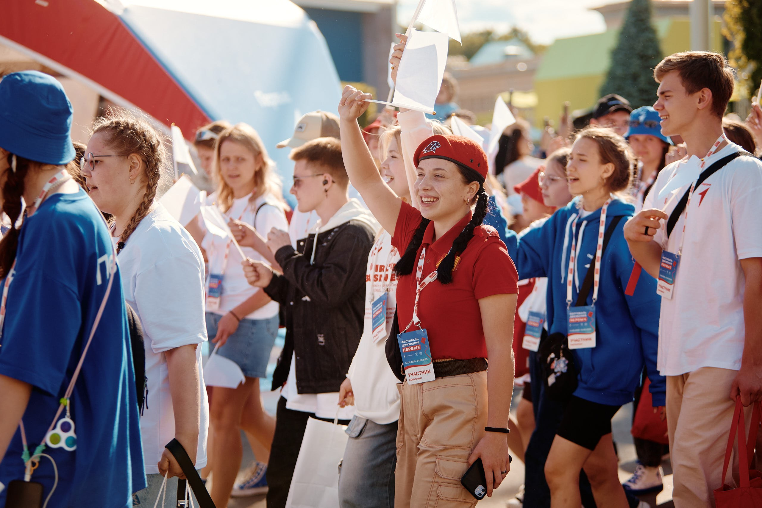 Фестиваль Движения Первых 2025. Репортажная съемка в Москве
