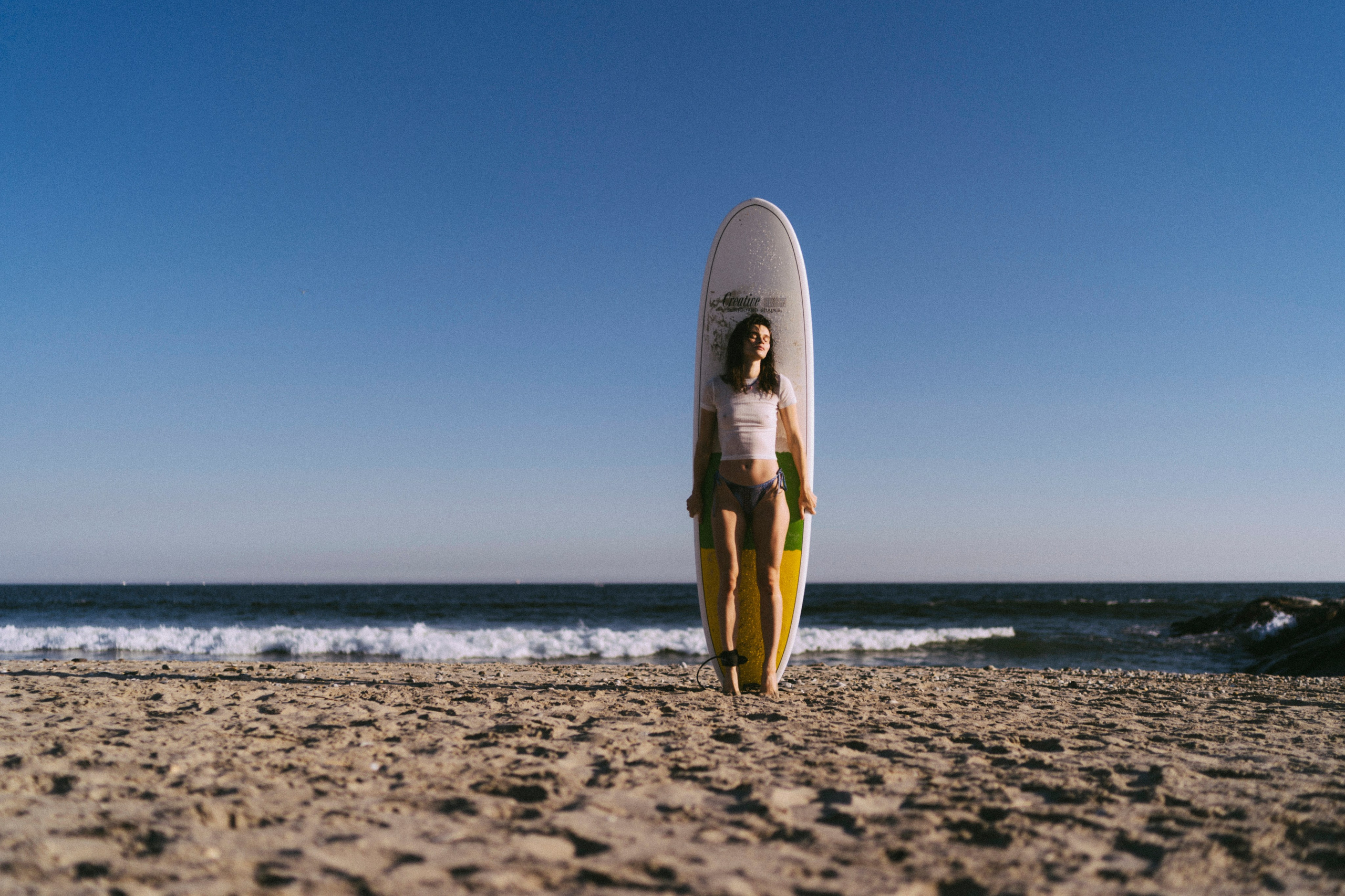 By the ocean in New York. New York photographer RINAT SHAHMETOV in New York city