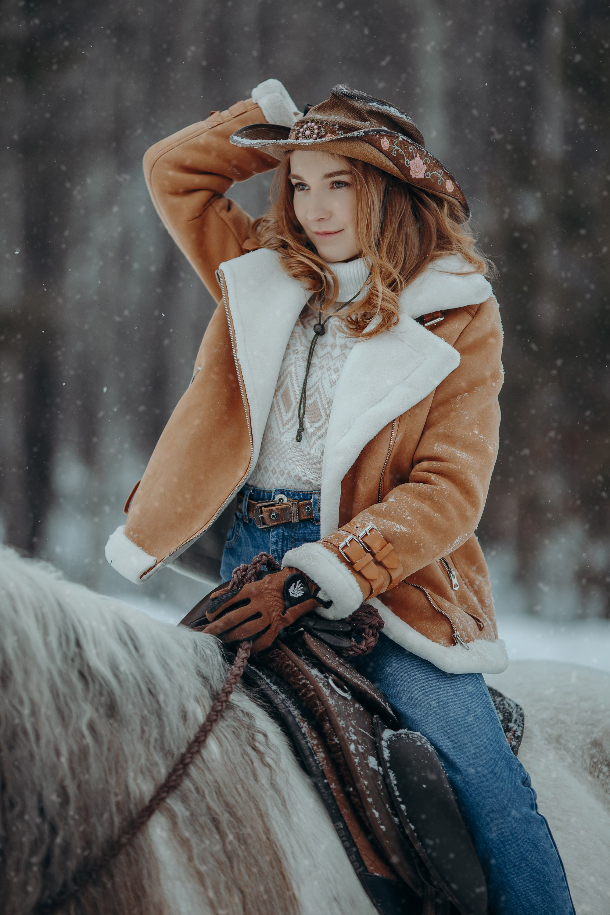 Снежная история. Анна Молчанова конный фотограф в Тюмени | фотосессии с лошадьми Тюмень