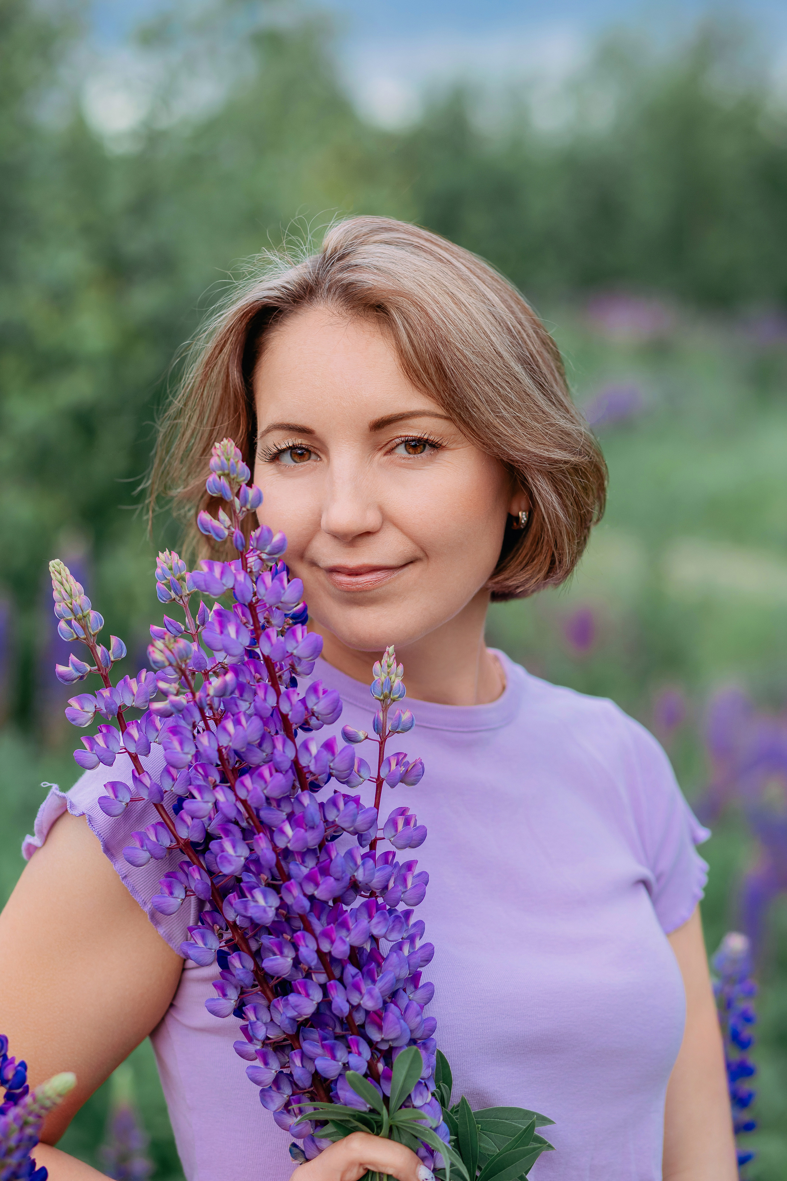 Фотосессия в люпинах спб. Фотограф в Санкт-Петербурге, Анна Скворцова
