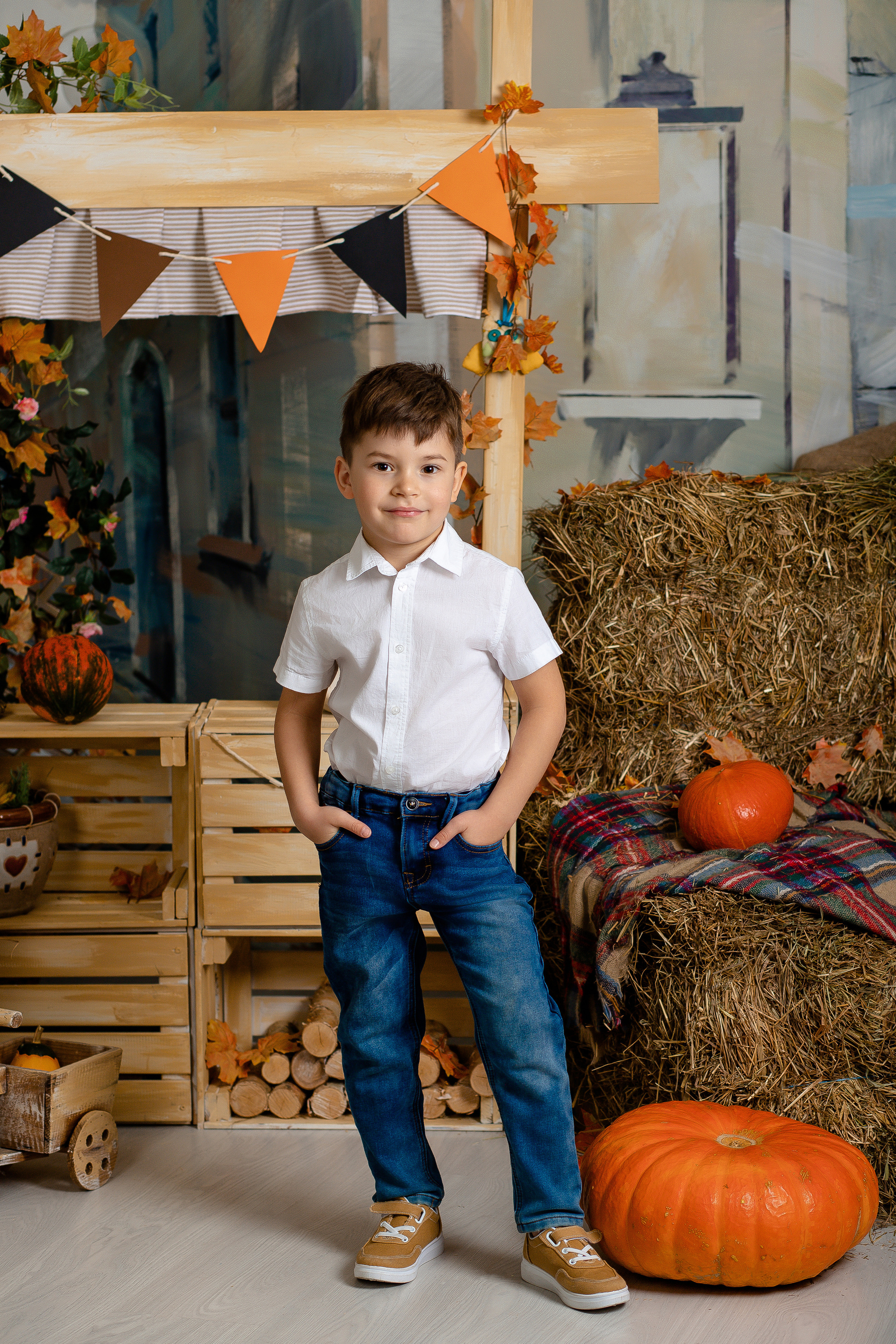 Осенний фотодень в фотостудии OLFI. Фотограф в Санкт-Петербурге, Анна Скворцова