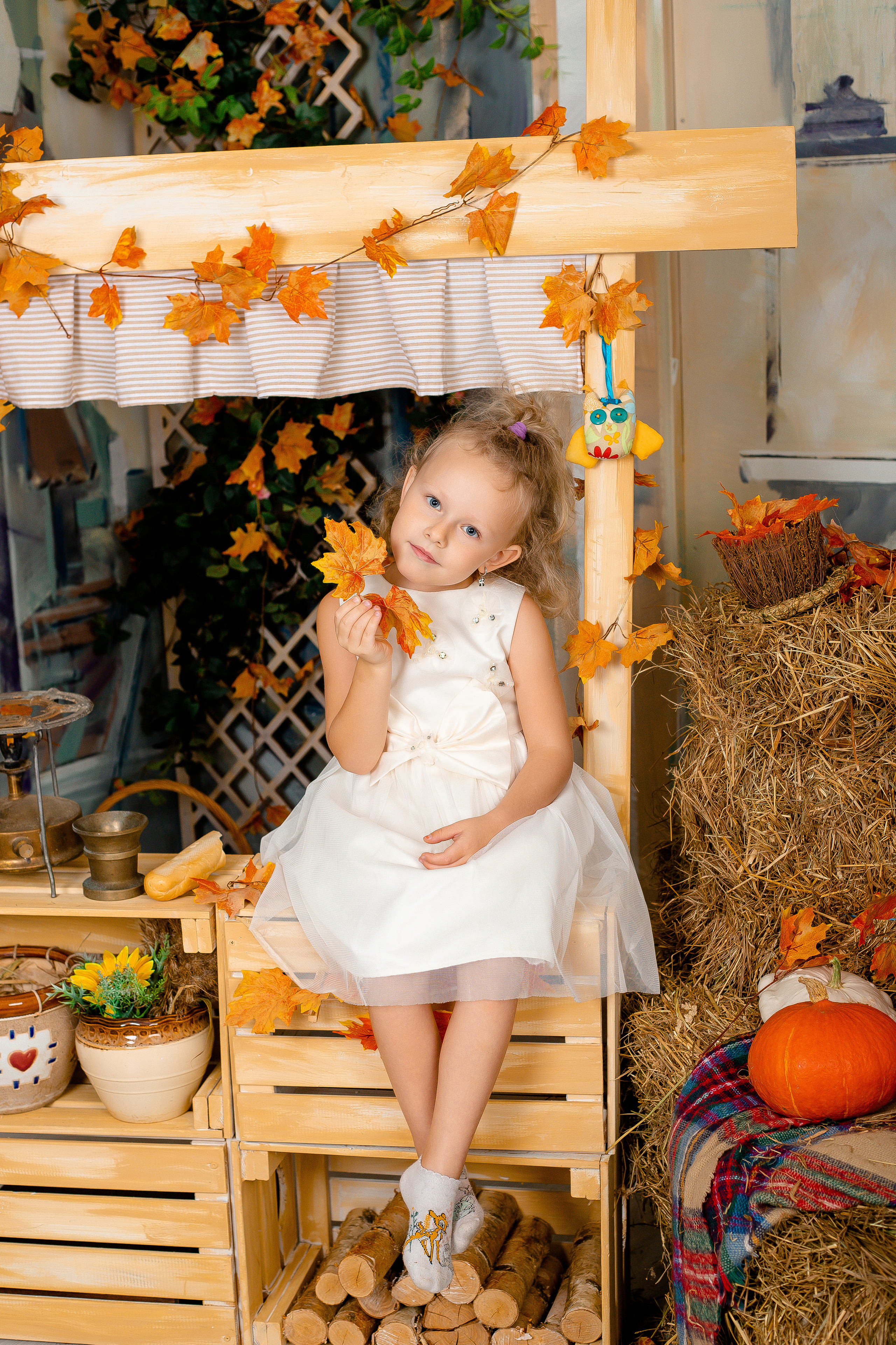 Осенний фотодень в фотостудии OLFI. Фотограф в Санкт-Петербурге, Анна Скворцова