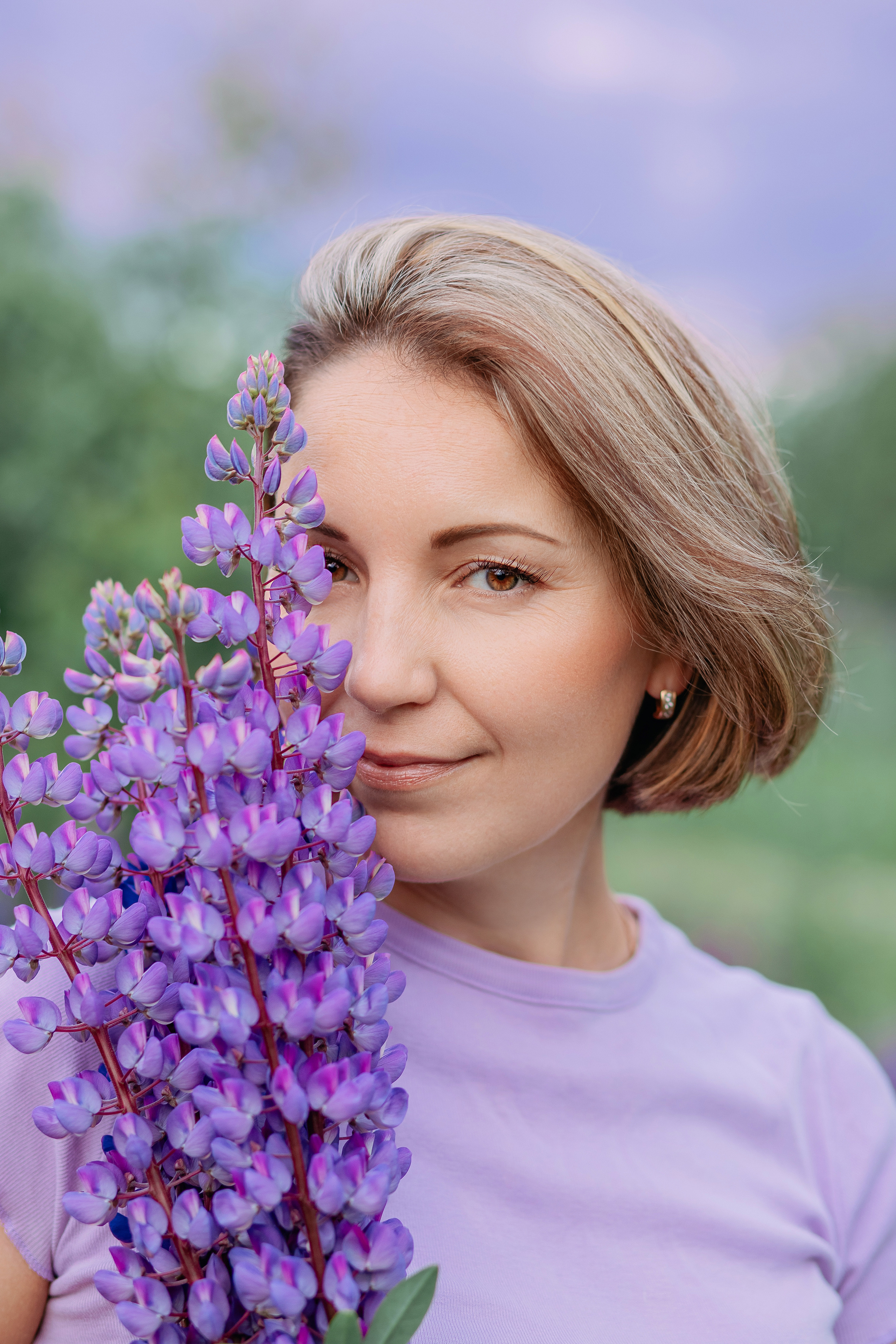 Фотосессия в люпинах спб. Фотограф в Санкт-Петербурге, Анна Скворцова
