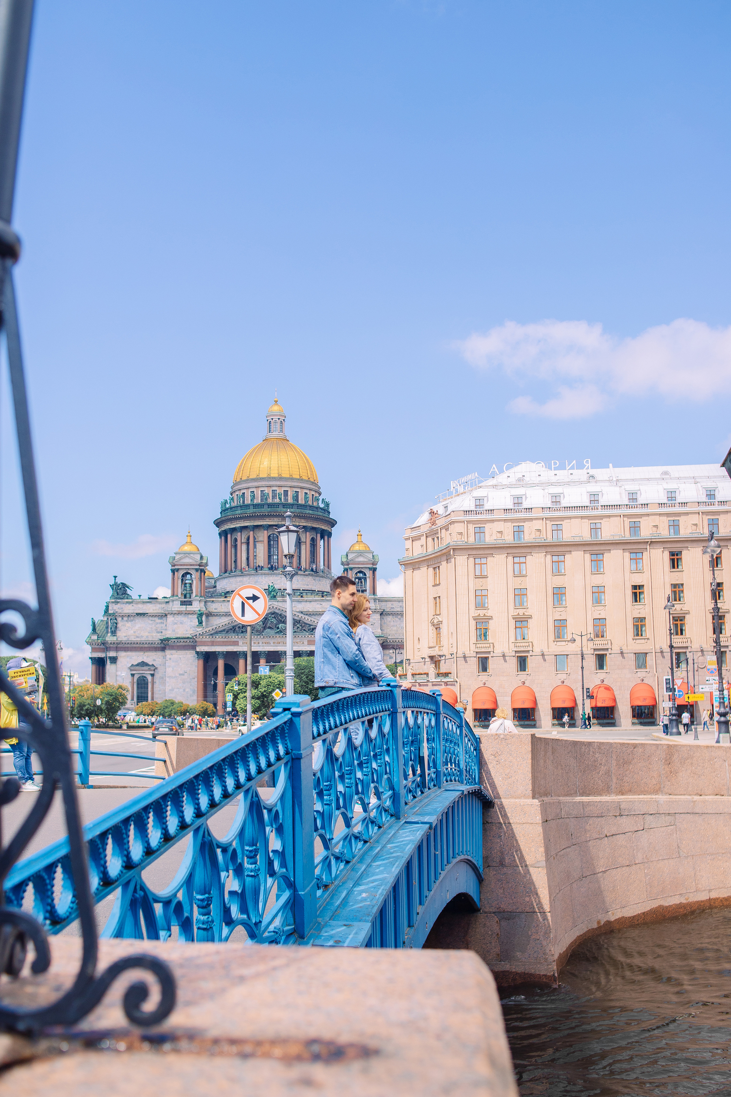 Фотосессия Лавстори у Исаакиевского собора в Санкт-Петербурге. Фотограф в Санкт-Петербурге, Анна Скворцова
