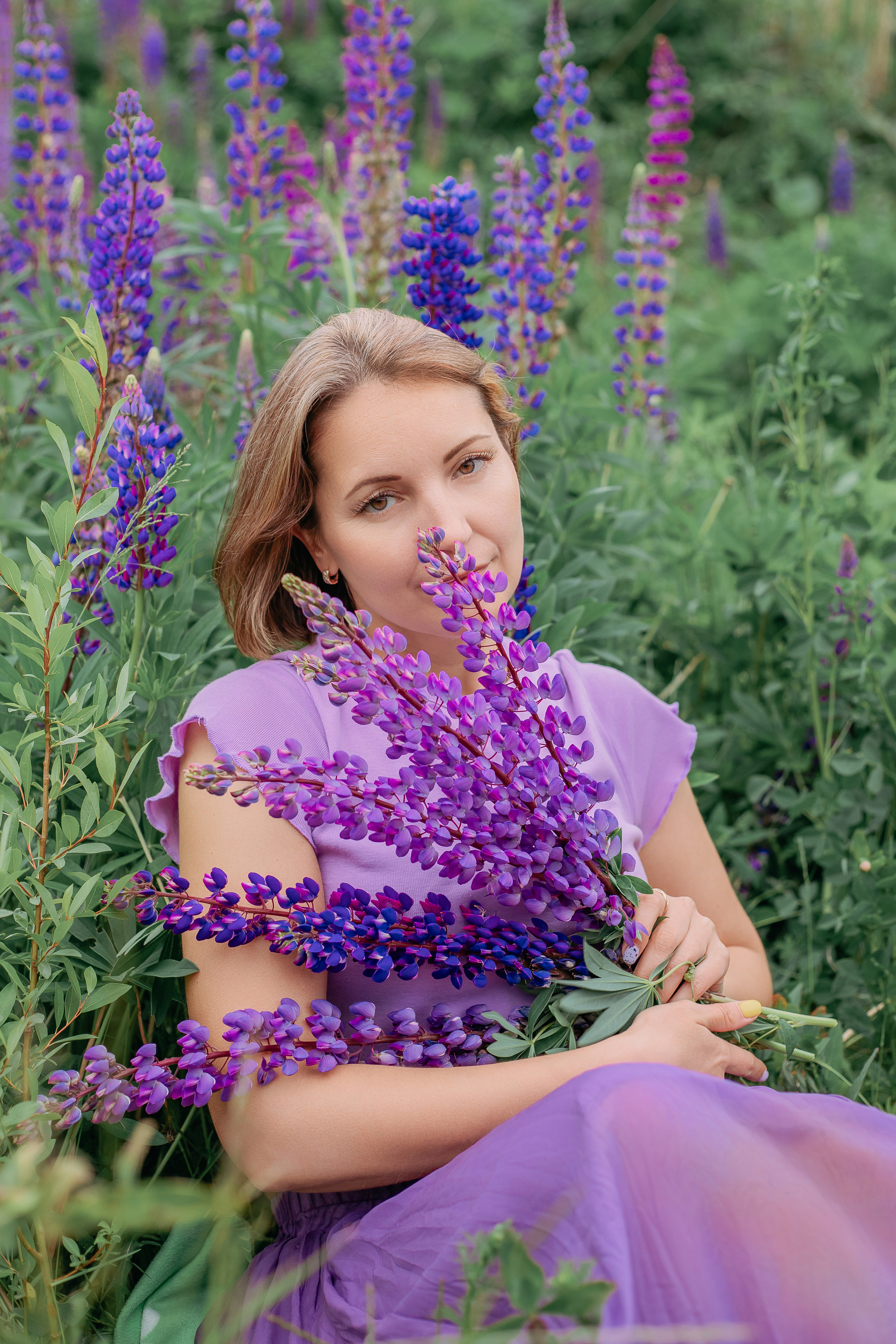 Фотосессия в люпинах спб. Фотограф в Санкт-Петербурге, Анна Скворцова