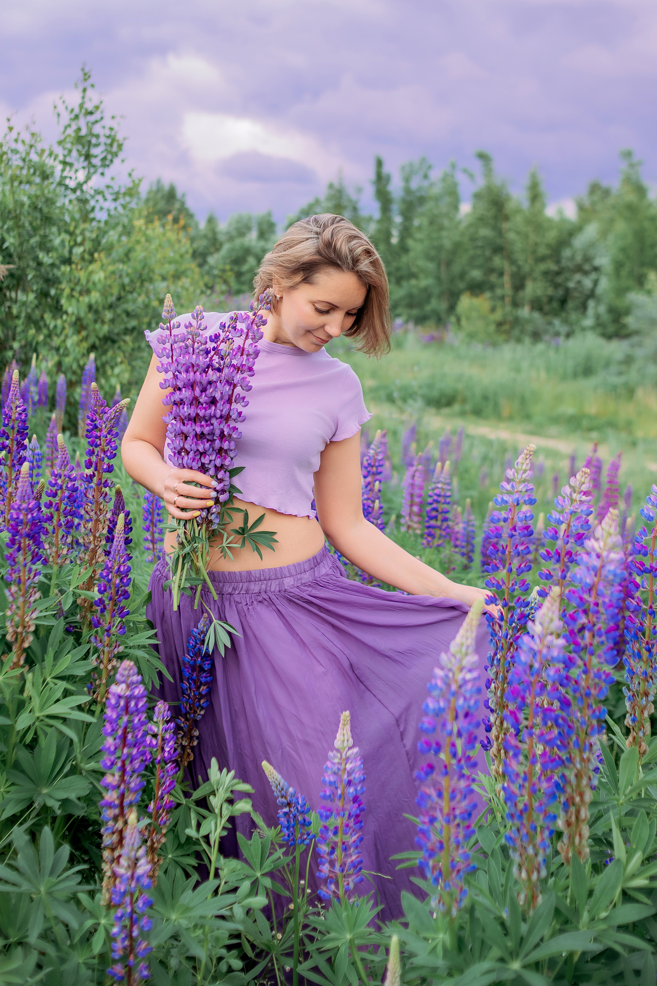 Фотосессия в люпинах спб. Фотограф в Санкт-Петербурге, Анна Скворцова