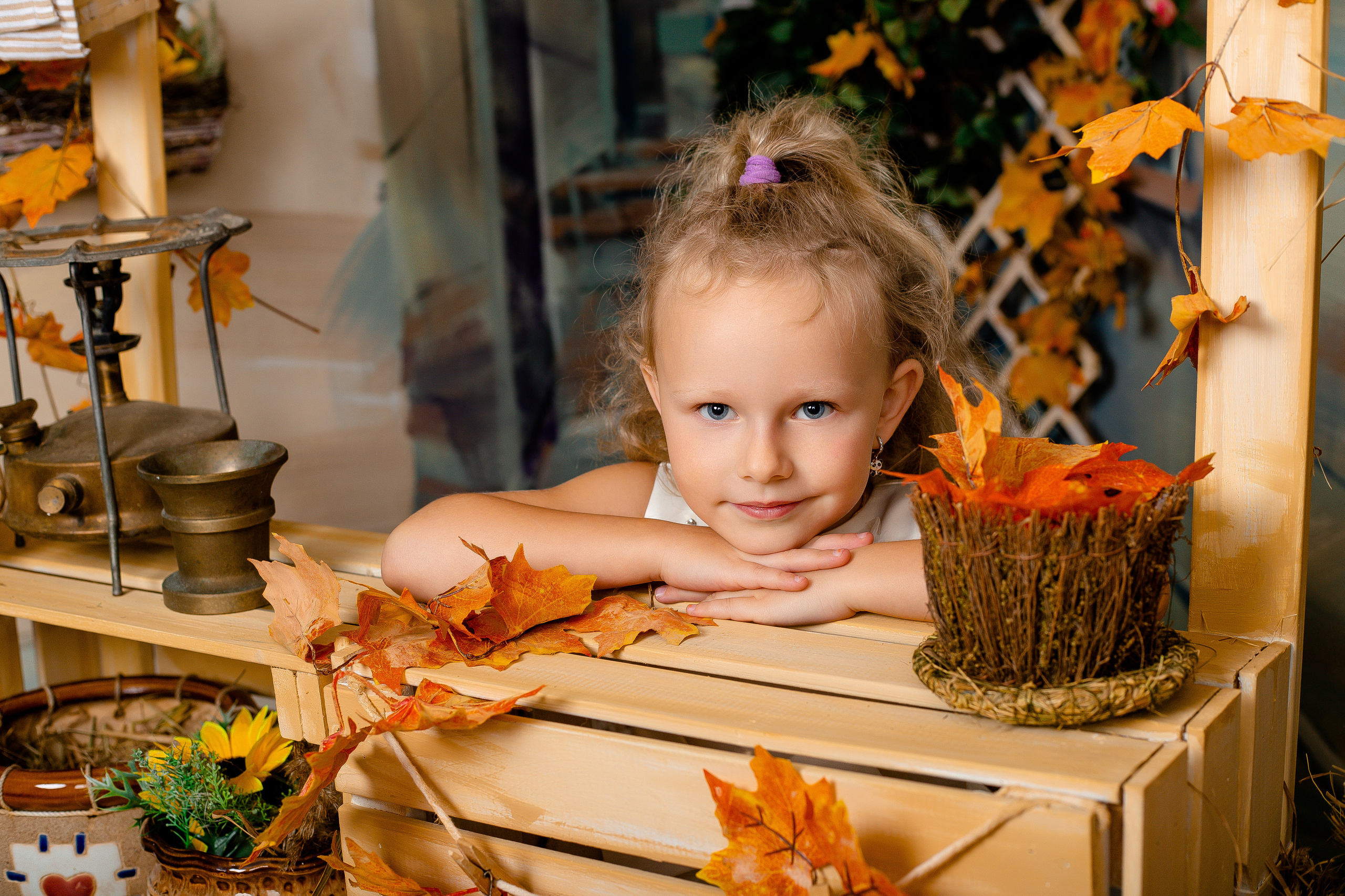 Осенний фотодень в фотостудии OLFI. Фотограф в Санкт-Петербурге, Анна Скворцова