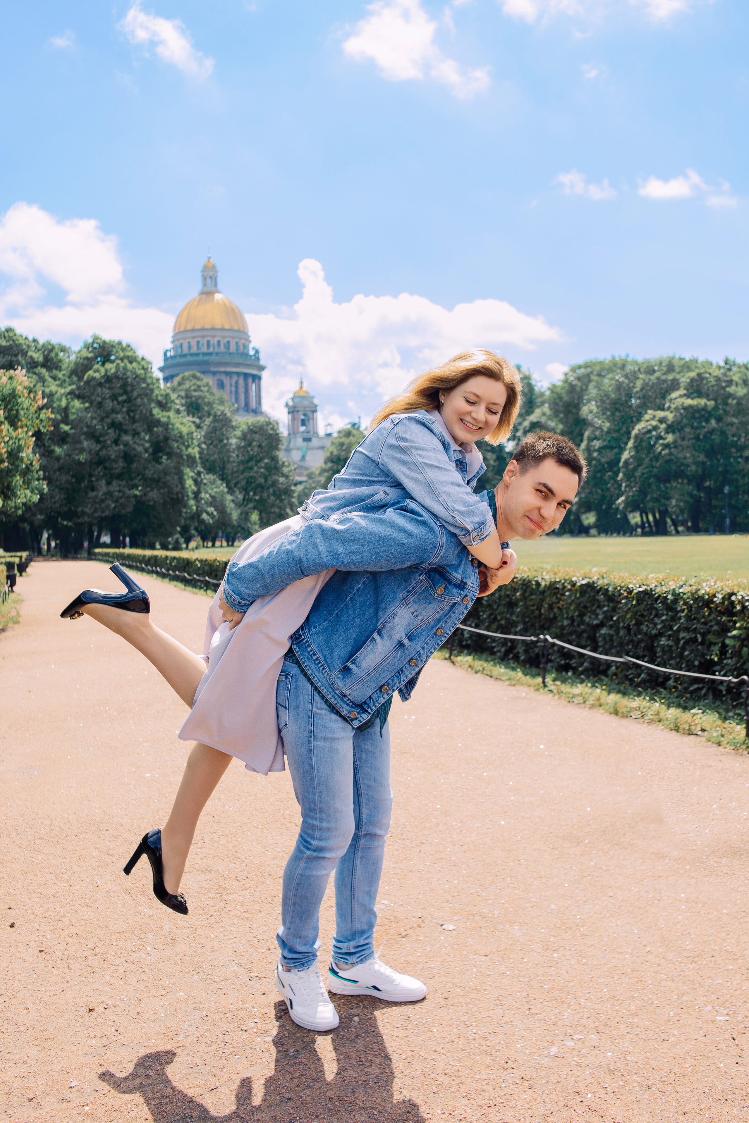 Фотосессия Лавстори у Исаакиевского собора в Санкт-Петербурге. Фотограф в Санкт-Петербурге, Анна Скворцова
