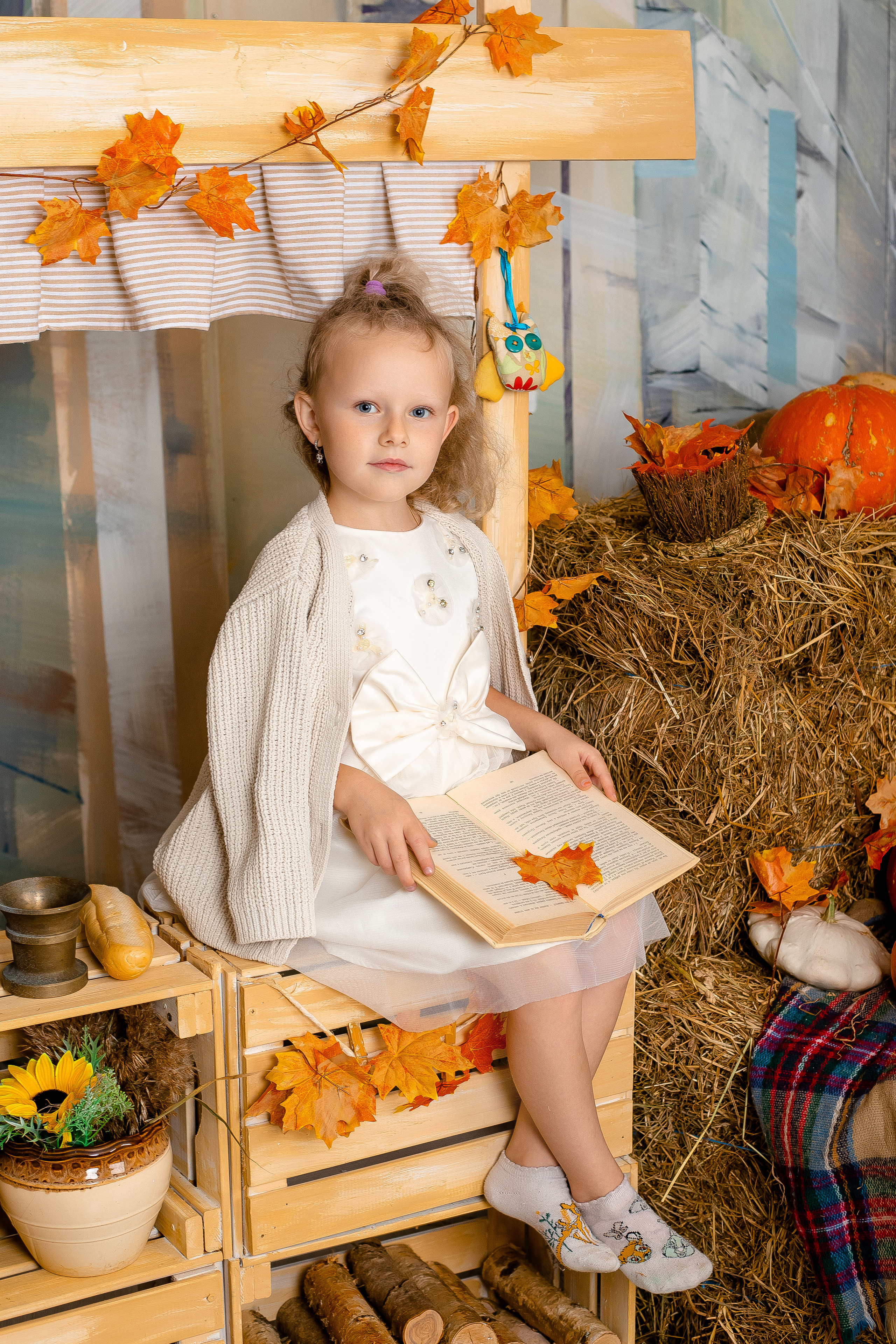 Осенний фотодень в фотостудии OLFI. Фотограф в Санкт-Петербурге, Анна Скворцова