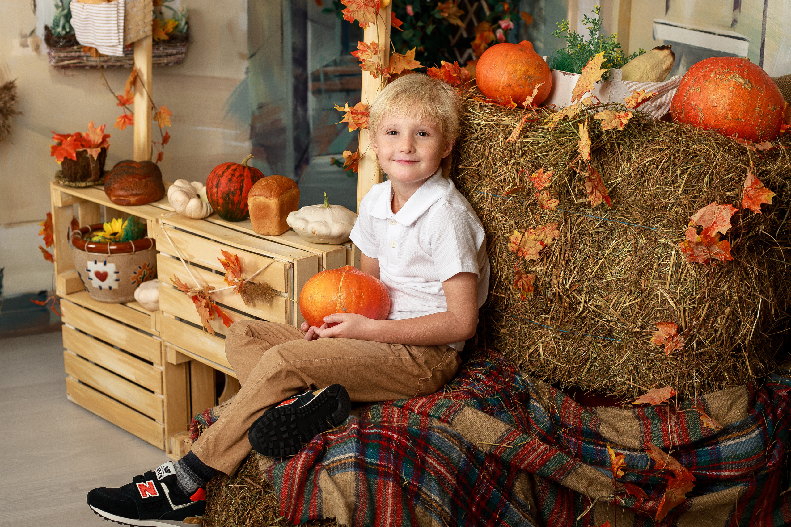 Осенний фотодень в фотостудии OLFI. Фотограф в Санкт-Петербурге, Анна Скворцова