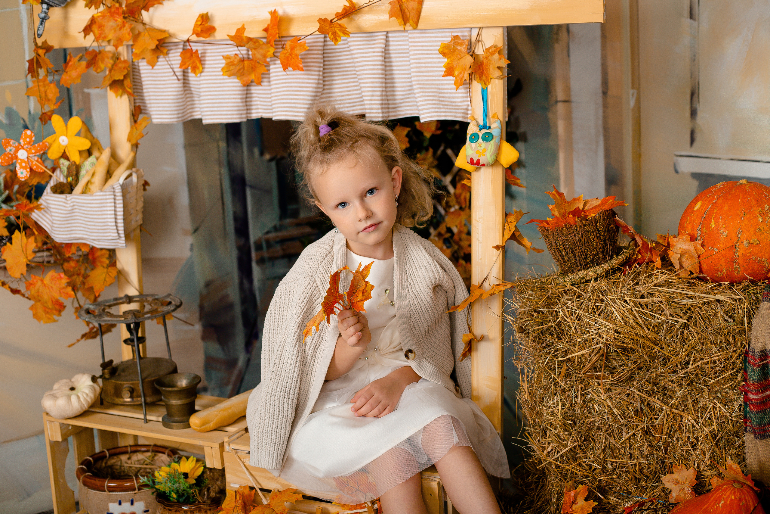 Осенний фотодень в фотостудии OLFI. Фотограф в Санкт-Петербурге, Анна Скворцова