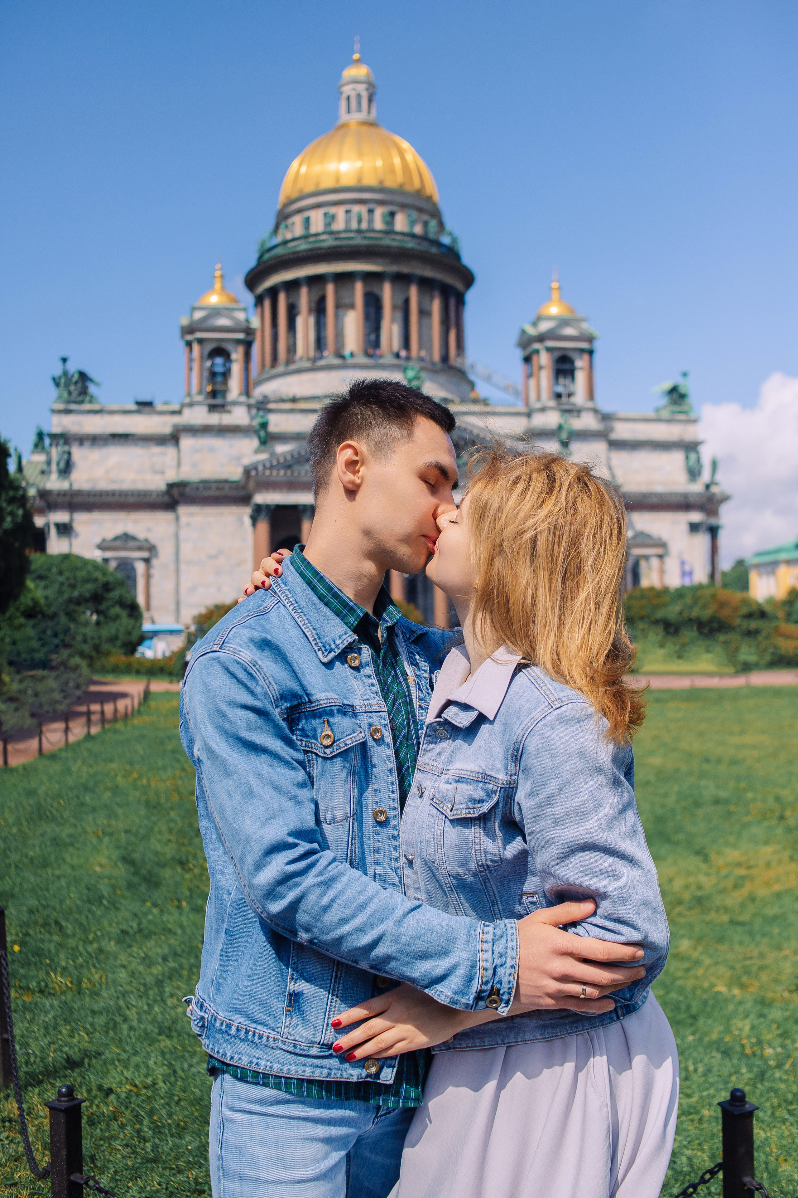 Фотосессия Лавстори у Исаакиевского собора в Санкт-Петербурге. Фотограф в Санкт-Петербурге, Анна Скворцова