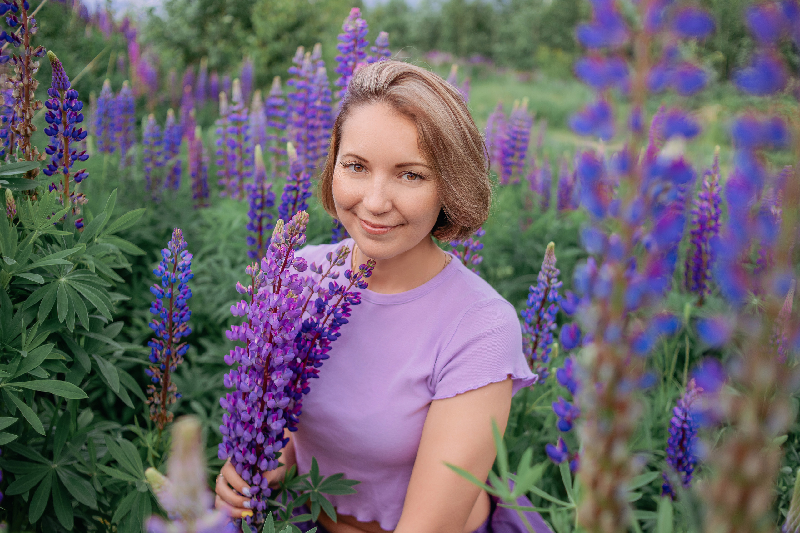 Фотосессия в люпинах спб. Фотограф в Санкт-Петербурге, Анна Скворцова