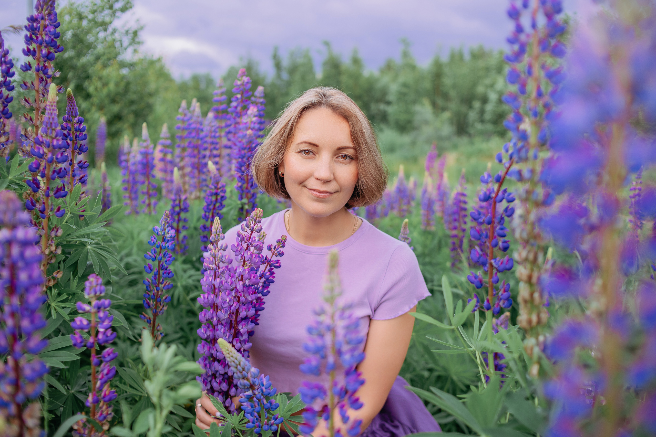 Фотосессия в люпинах спб. Фотограф в Санкт-Петербурге, Анна Скворцова