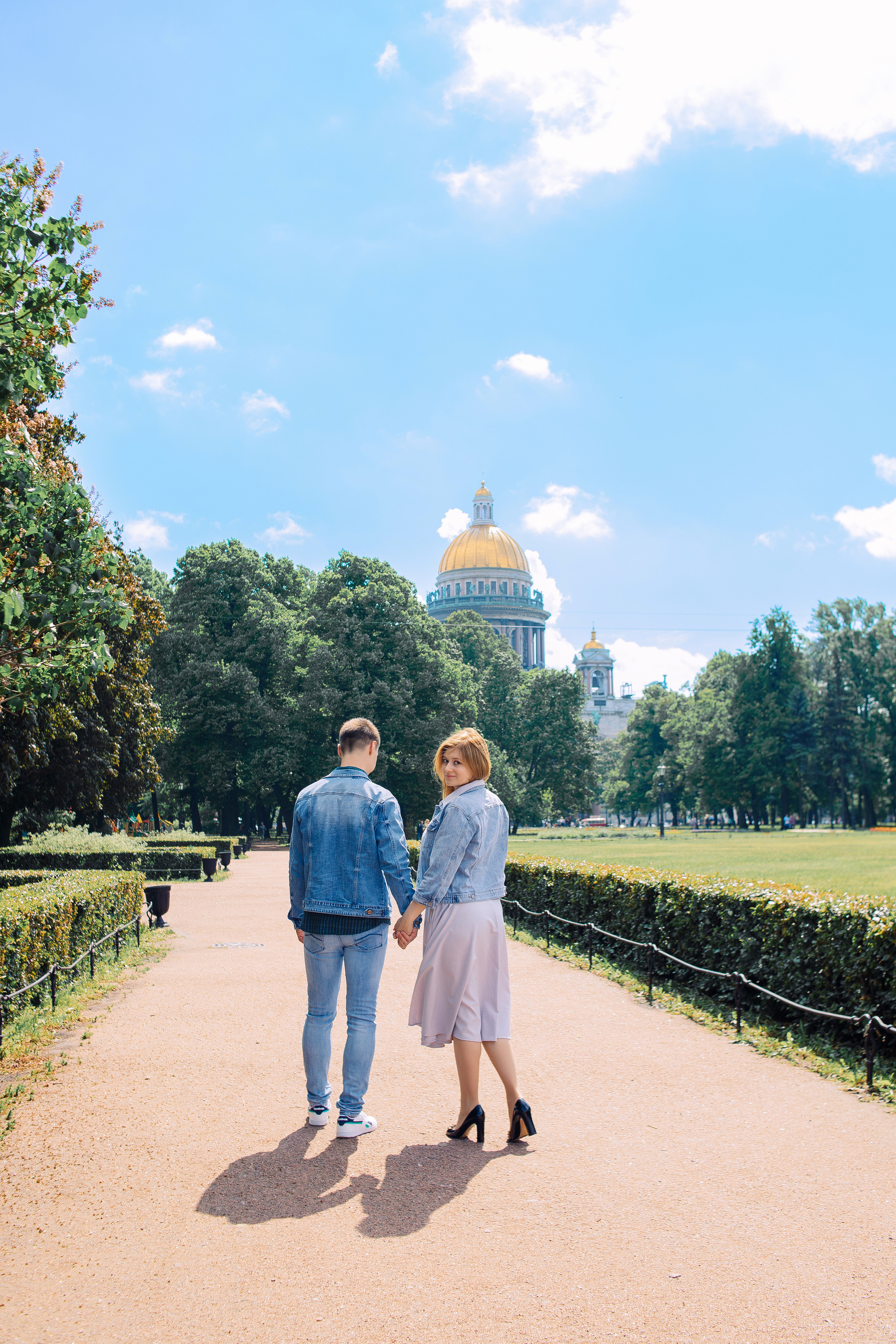 Фотосессия Лавстори у Исаакиевского собора в Санкт-Петербурге. Фотограф в Санкт-Петербурге, Анна Скворцова