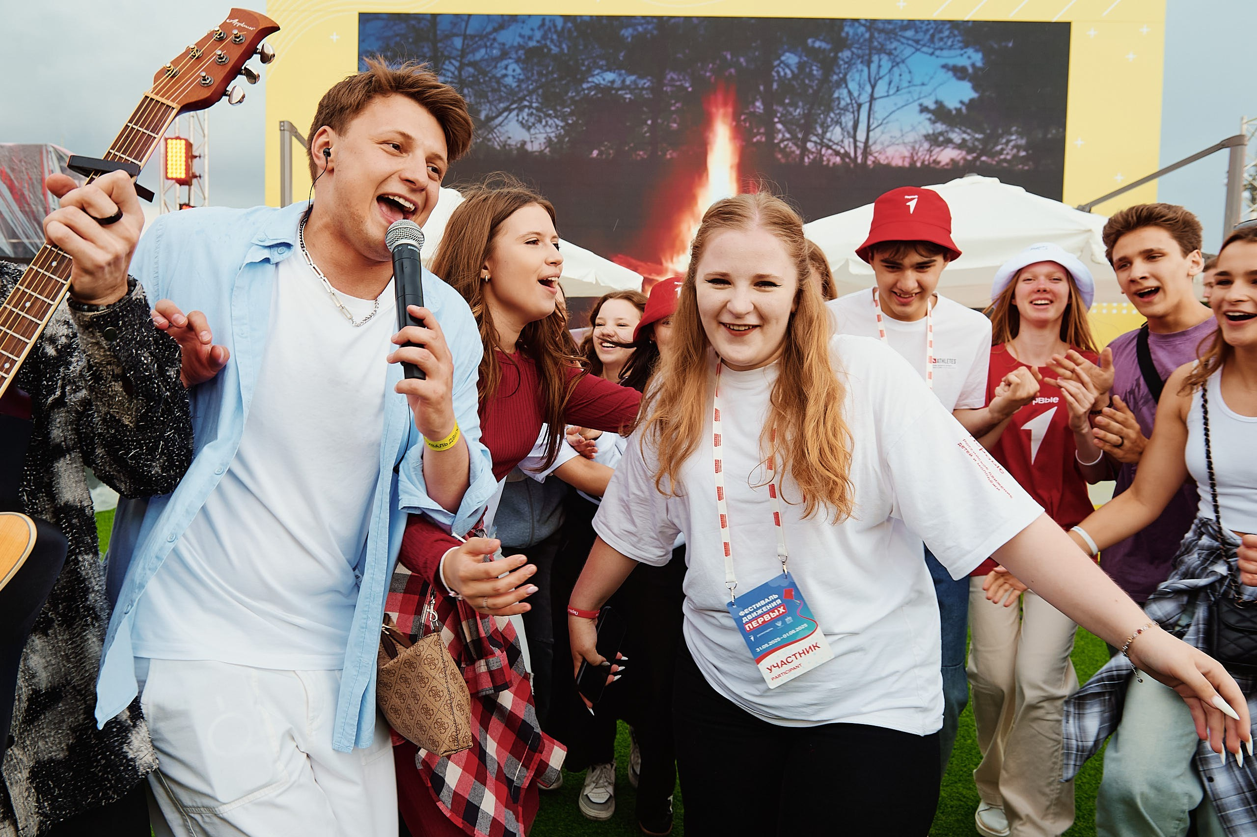 Фестиваль Движения Первых 2025. Репортажная съемка в Москве