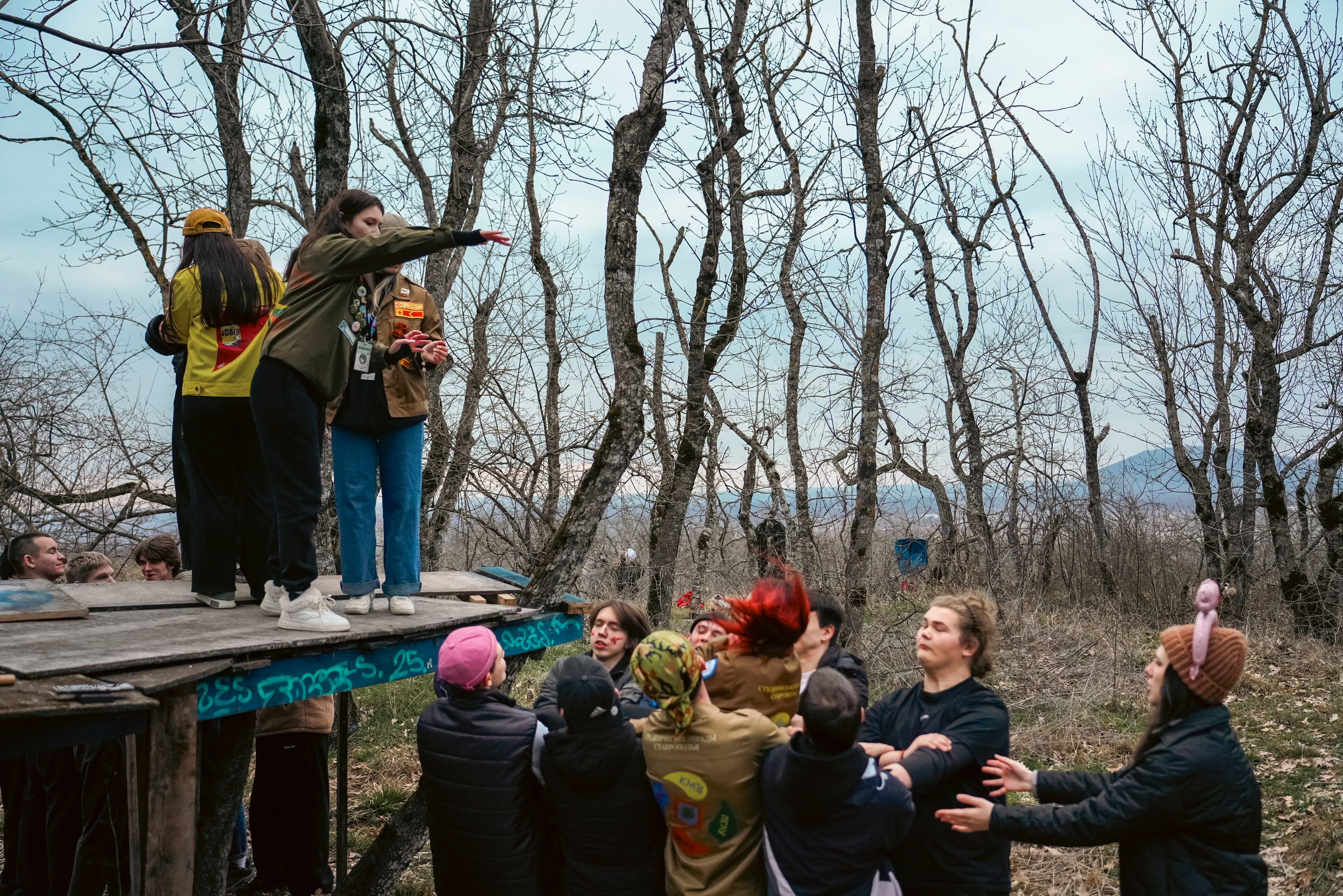 Тренинг командообразования «Верёвочный курс» 2026. Репортажный фотограф: свадьбы, корпоративы, Пятигорск СКФО