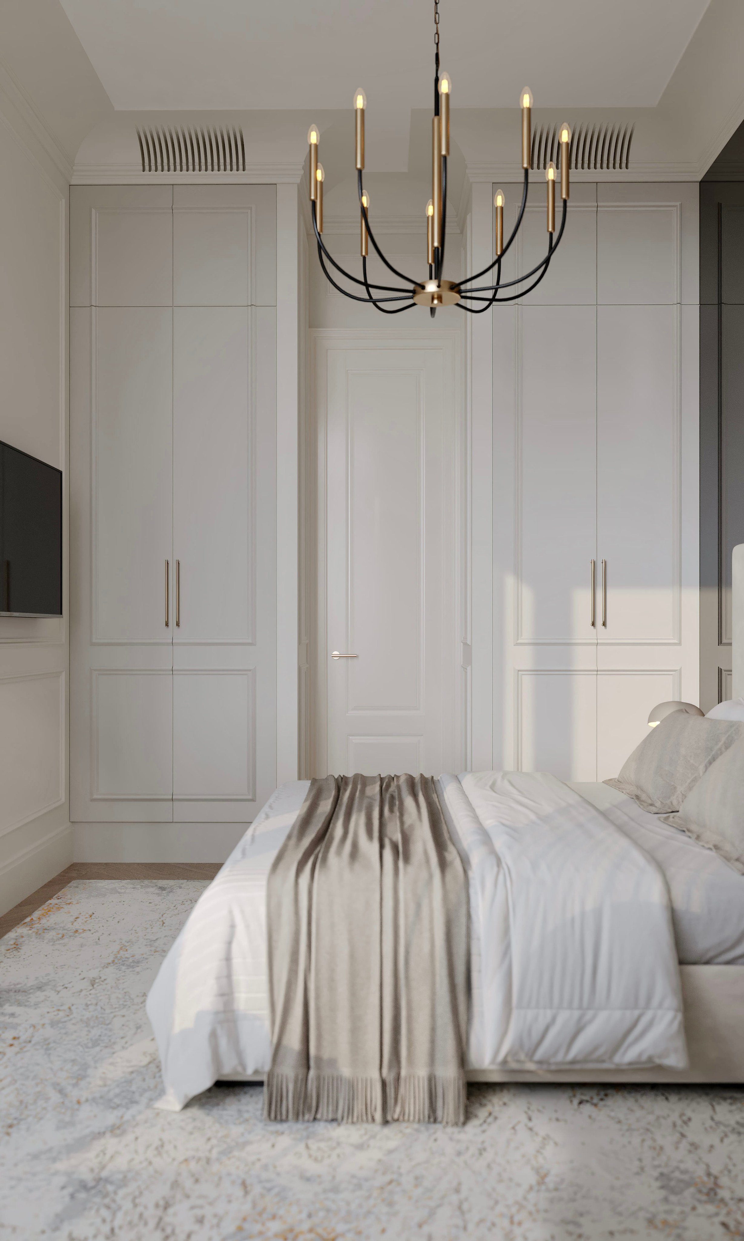 Нагатино Айленд 85 м². 3D Визуализация интерьера