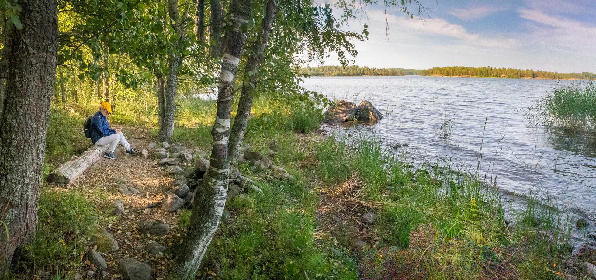 По Ладоге. Фото из походов и путешествий клуба скандинавской ходьбы Пойдем Ходить