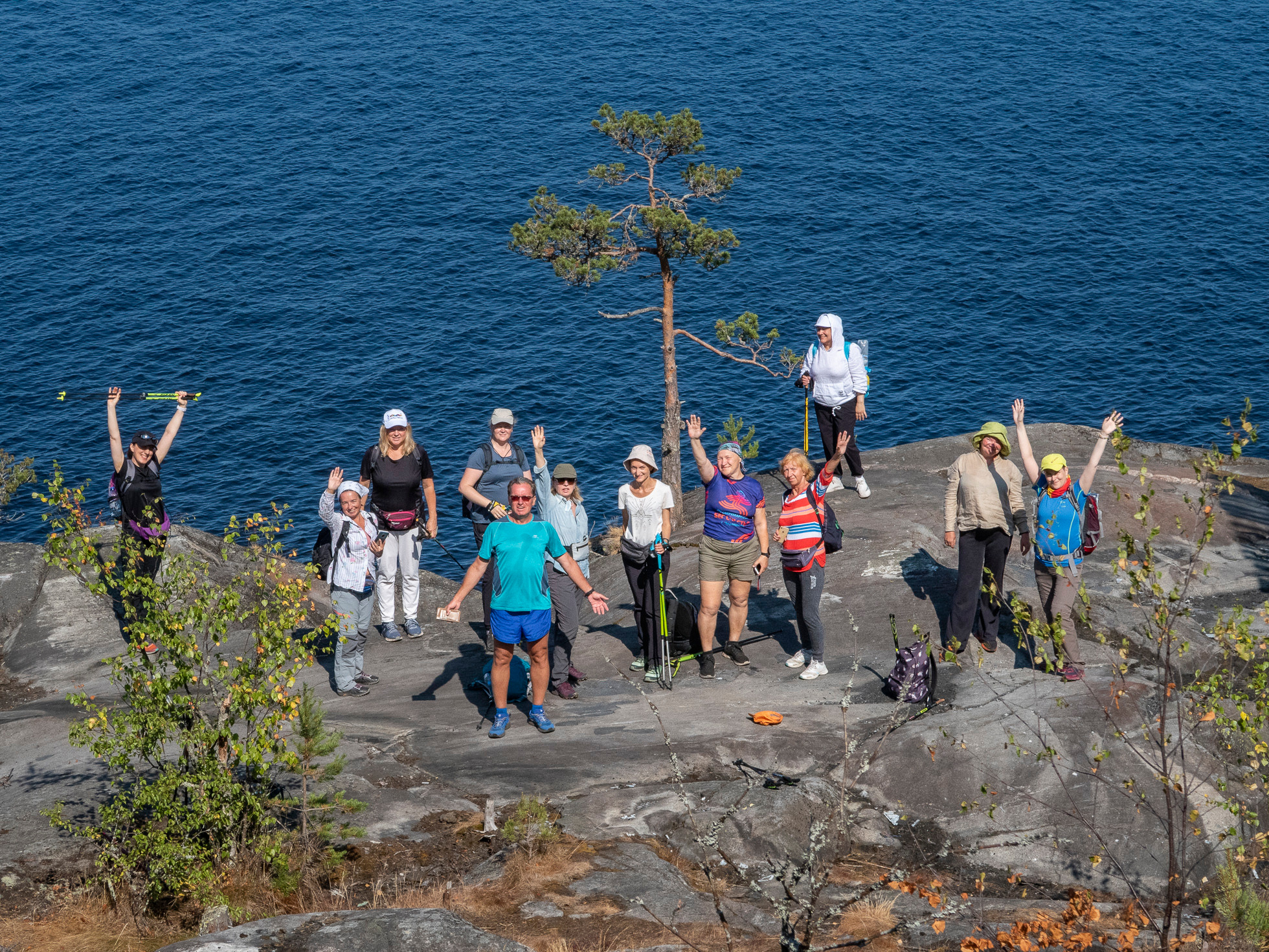По Ладоге. Фото из походов и путешествий клуба скандинавской ходьбы Пойдем Ходить