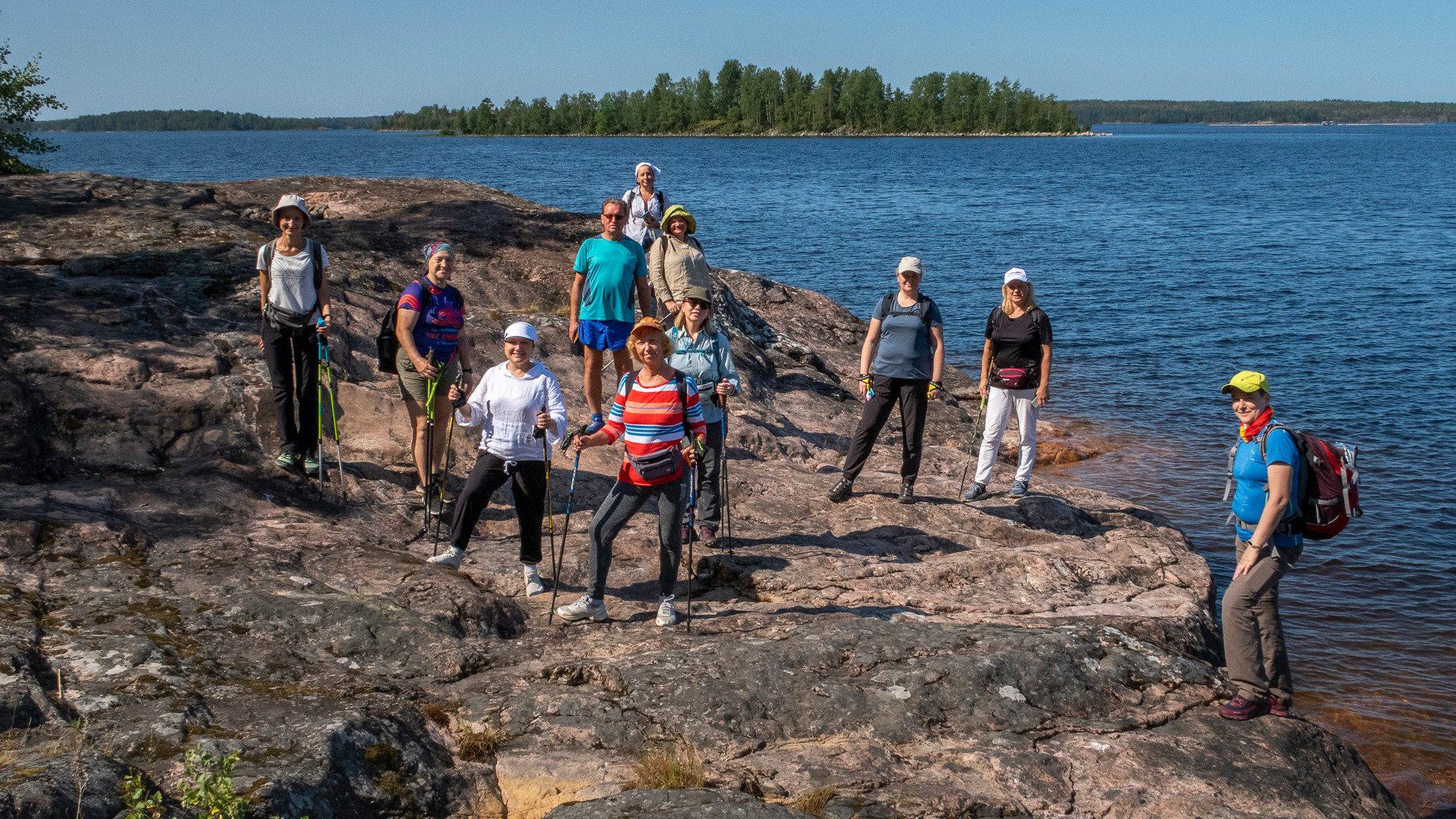 По Ладоге. Фото из походов и путешествий клуба скандинавской ходьбы Пойдем Ходить