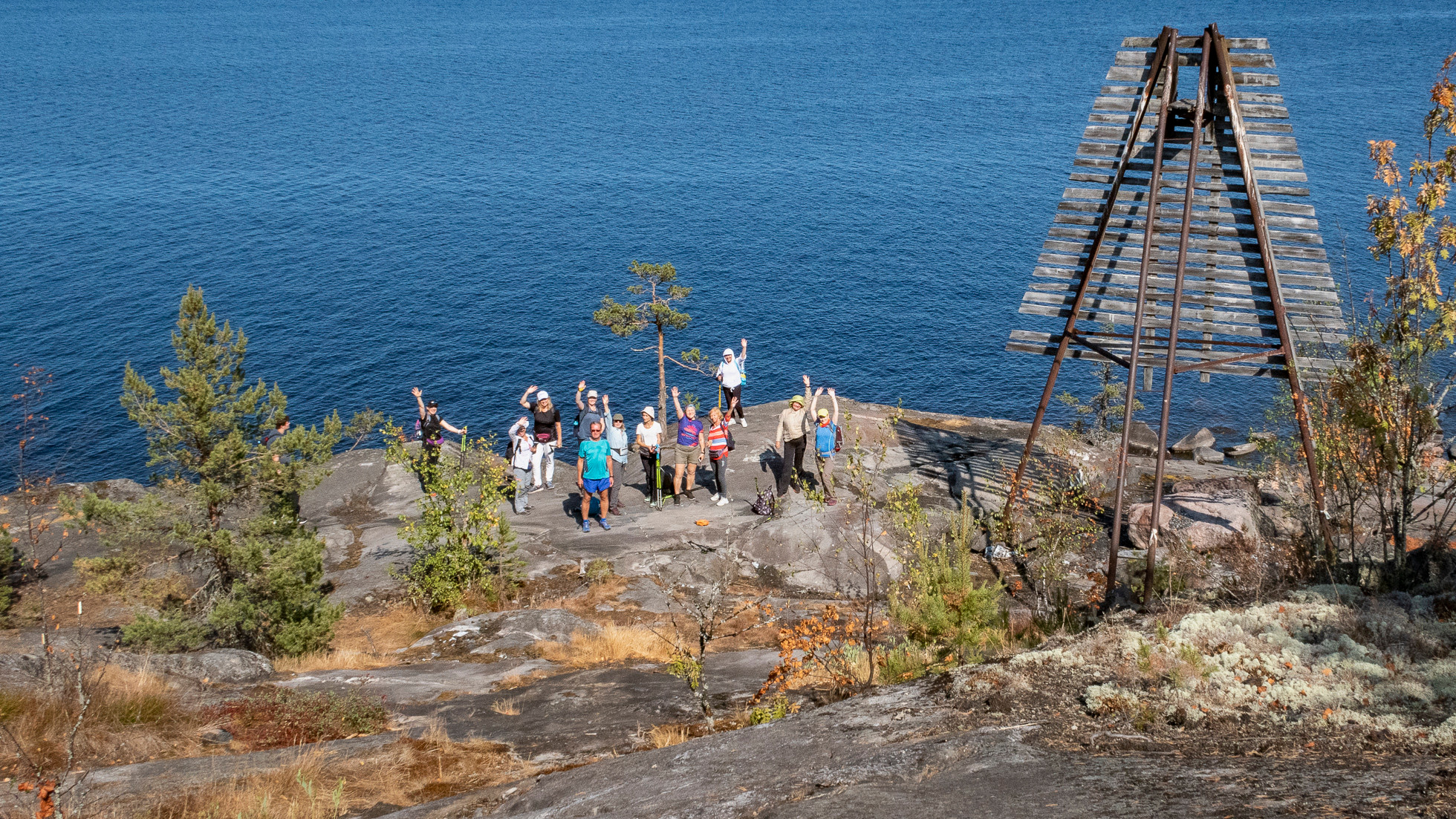 По Ладоге. Фото из походов и путешествий клуба скандинавской ходьбы Пойдем Ходить