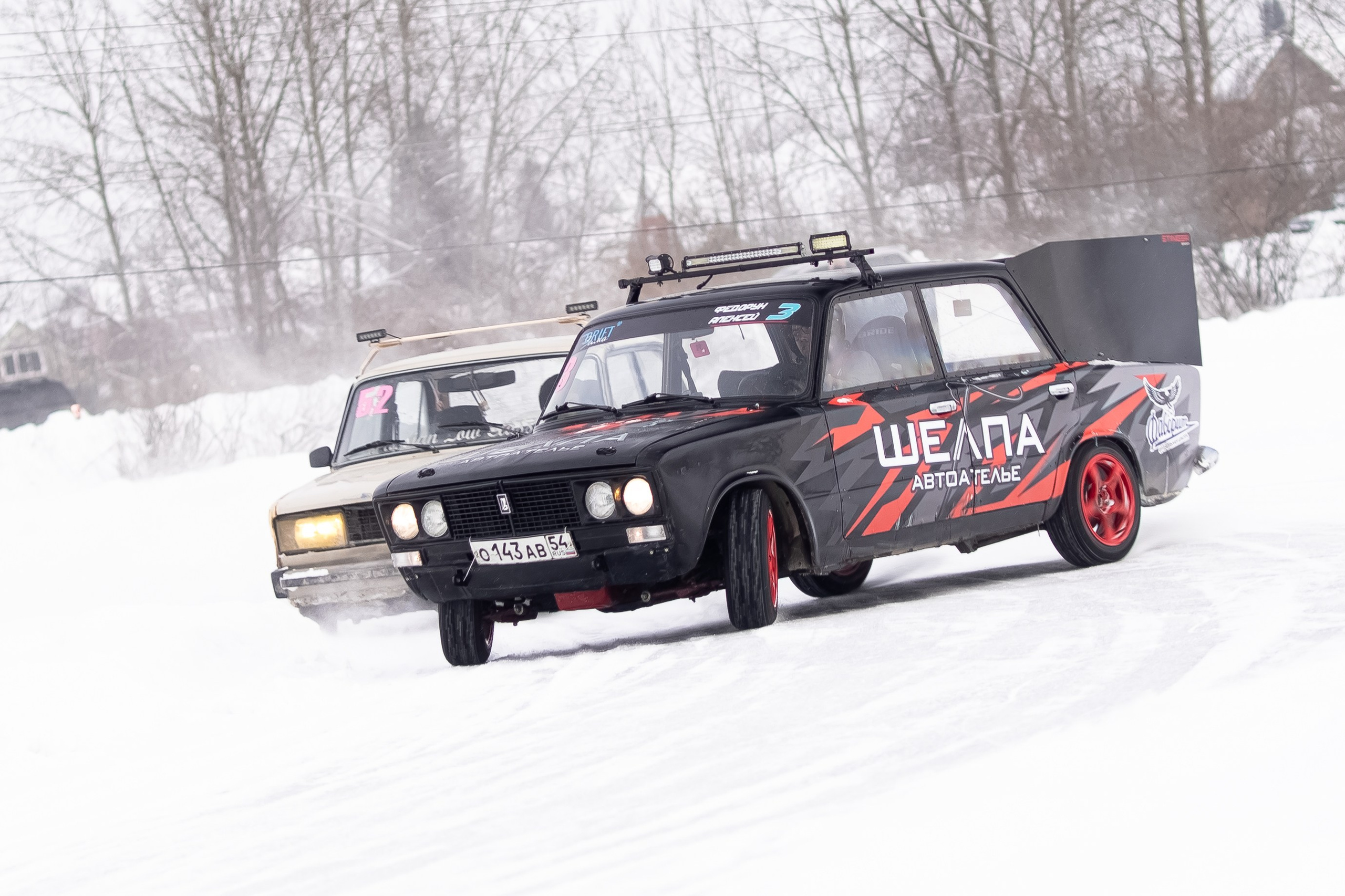 Репортажная съемка WINTER DRIFT CHALLENGE. Фотограф в Новосибирске Владислав Унтерберг