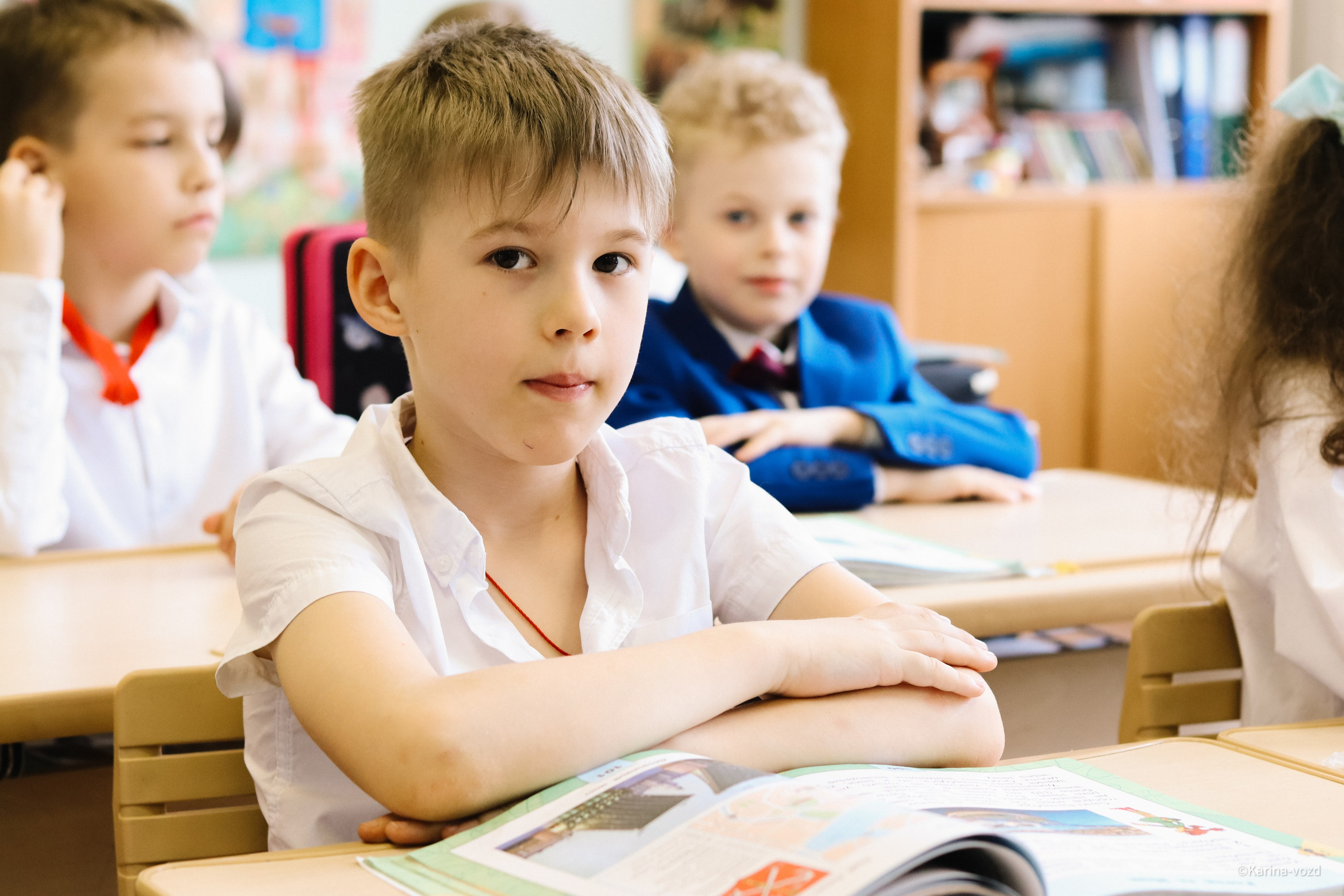 Один день из жизни младшеклассников. Репортажный фотограф в Москве и Зеленограде Karina-vozd